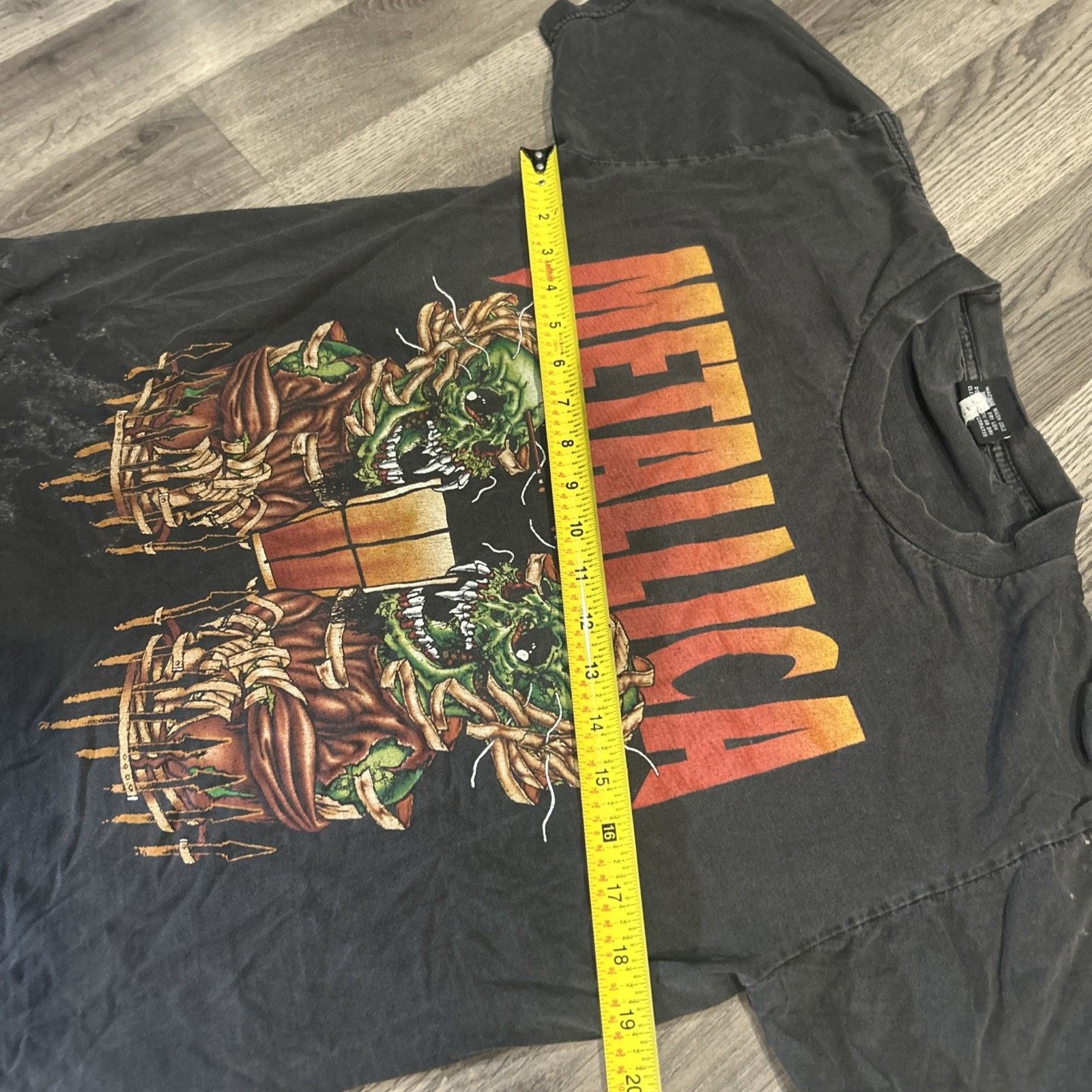 Metallica Vintage Heavy Metal Metallica Band Tshirt Size Mens Medium Size US M / EU 48-50 / 2 - 11 Thumbnail