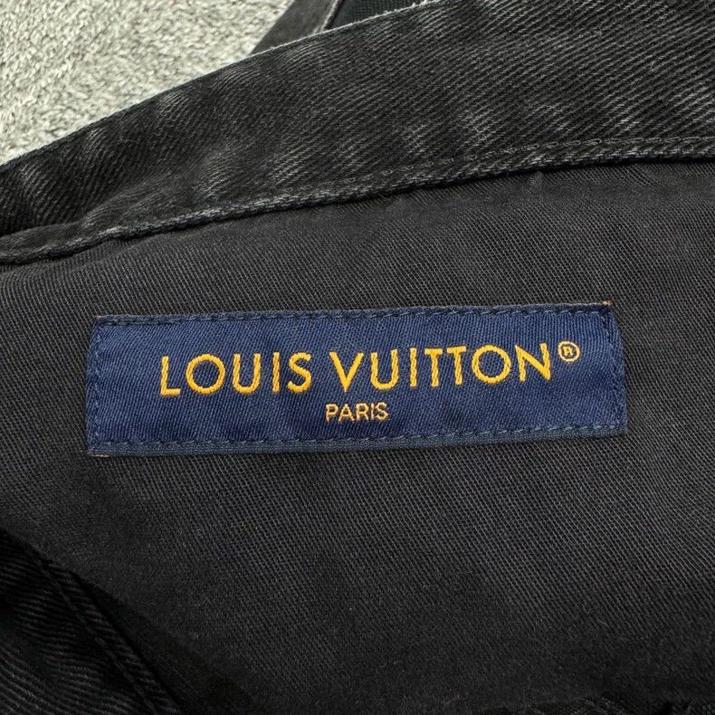 Louis Vuitton Louis Vuitton Worn Patchwork Jeans Size US 36 / EU 52 - 2 Thumbnail