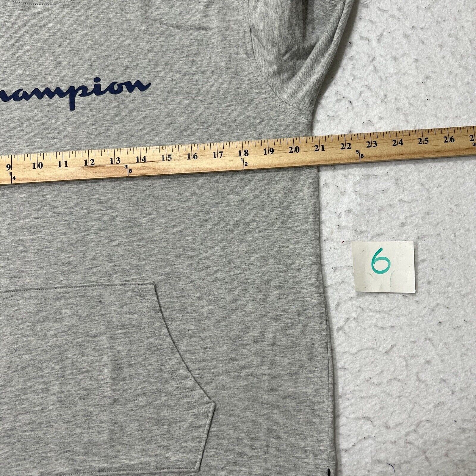 Champion Champion Men's Size Medium Gray Lightweight Hoodie Size US M / EU 48-50 / 2 - 9 Thumbnail
