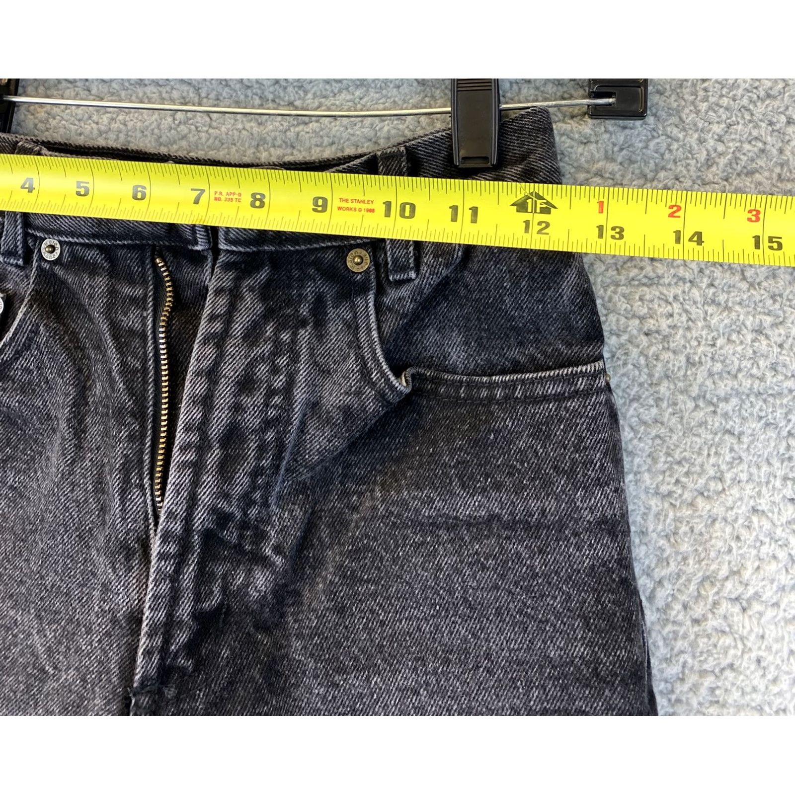 Vintage Karen Kane Jeans Women's 4 Black Straight Leg Regular / 33-46 Denim Cotton Blend Distressed? No. (keep concise) Size 27" / US 4 / IT 40 - 5 Thumbnail