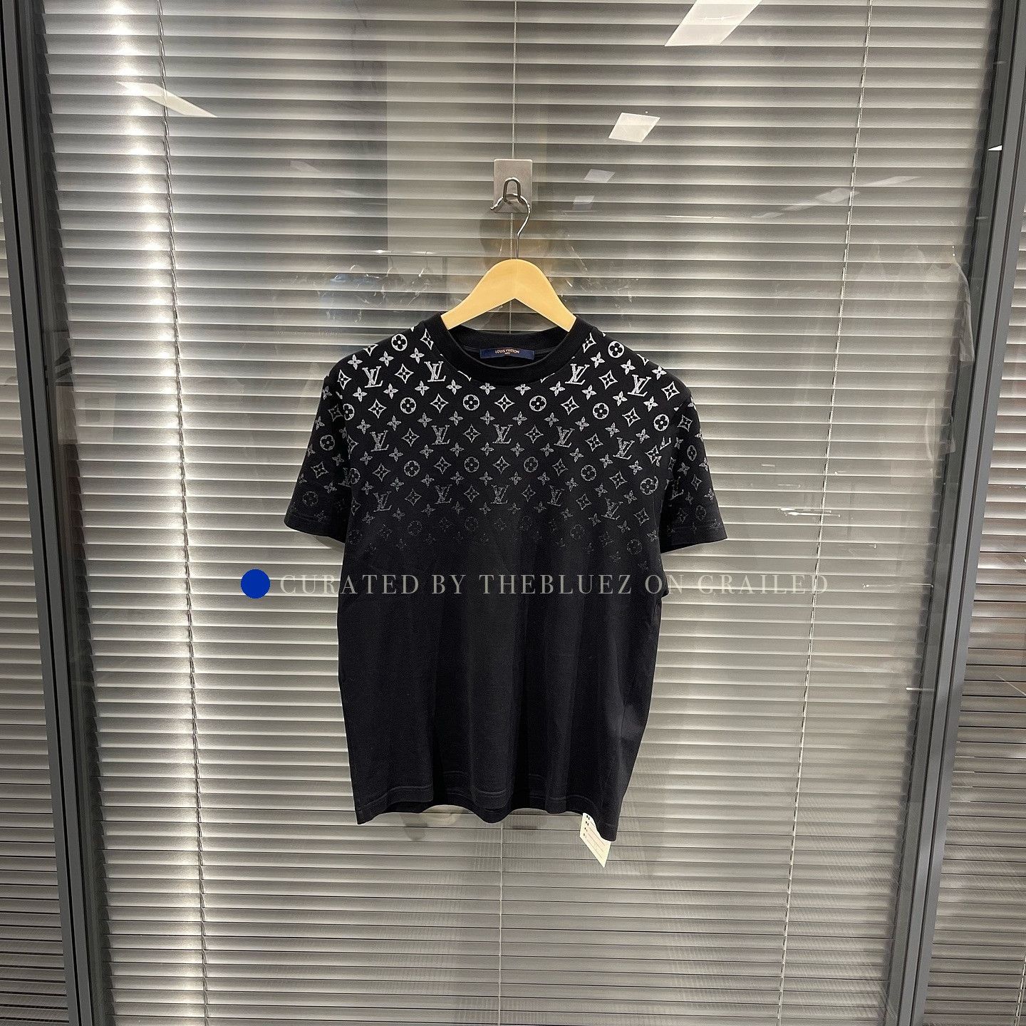 Louis Vuitton Black Patterned Short-Sleeve T-Shirt Size US XS / EU 42 / 0 - 1 Thumbnail