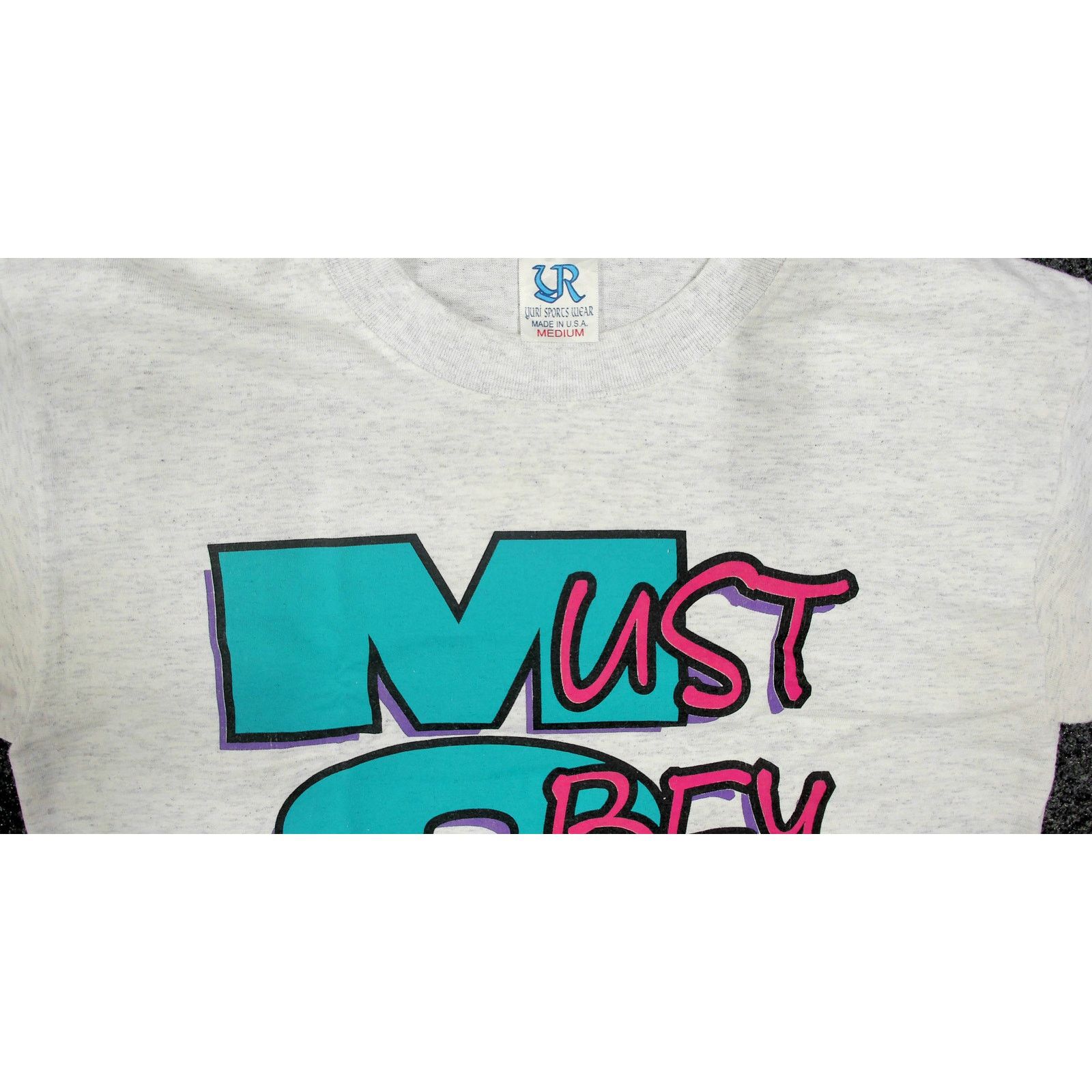 Vintage Vintage | 1996 "Must Obey Mom" Atlantic City Novelty Tee - M Size M / US 6-8 / IT 42-44 - 16 Thumbnail