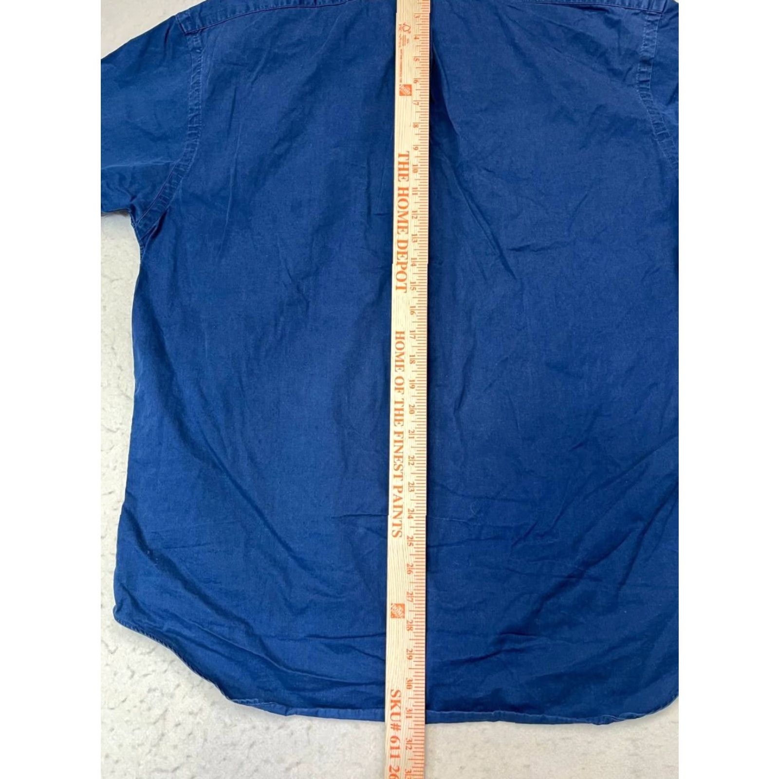Polo Ralph Lauren VINTAGE Ralph Lauren Polo Shirt Button Down 100% Cotton Blue Down Blake Shirt Mens Size L Size US L / EU 52-54 / 3 - 4 Thumbnail
