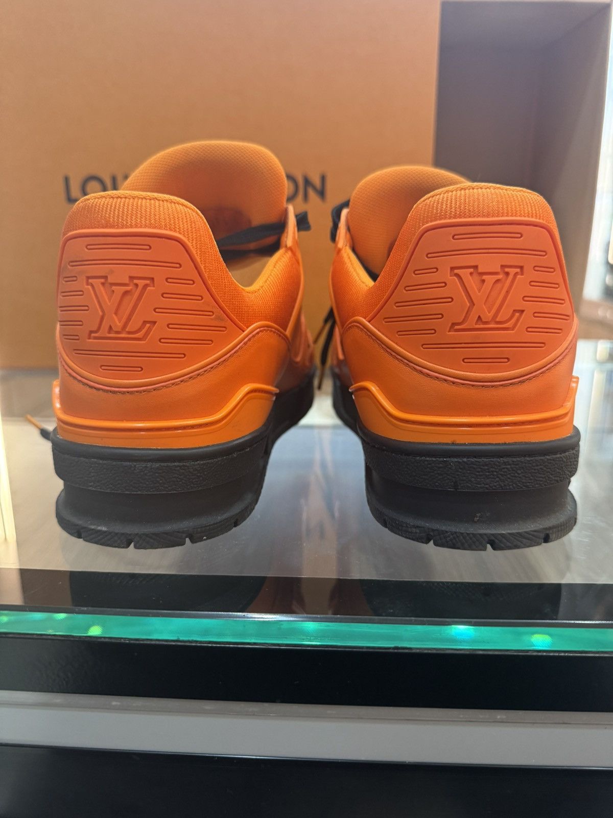 Louis Vuitton Louis Vuitton trainers orange/ black Size US 7.5 / EU 40-41 - 5 Thumbnail