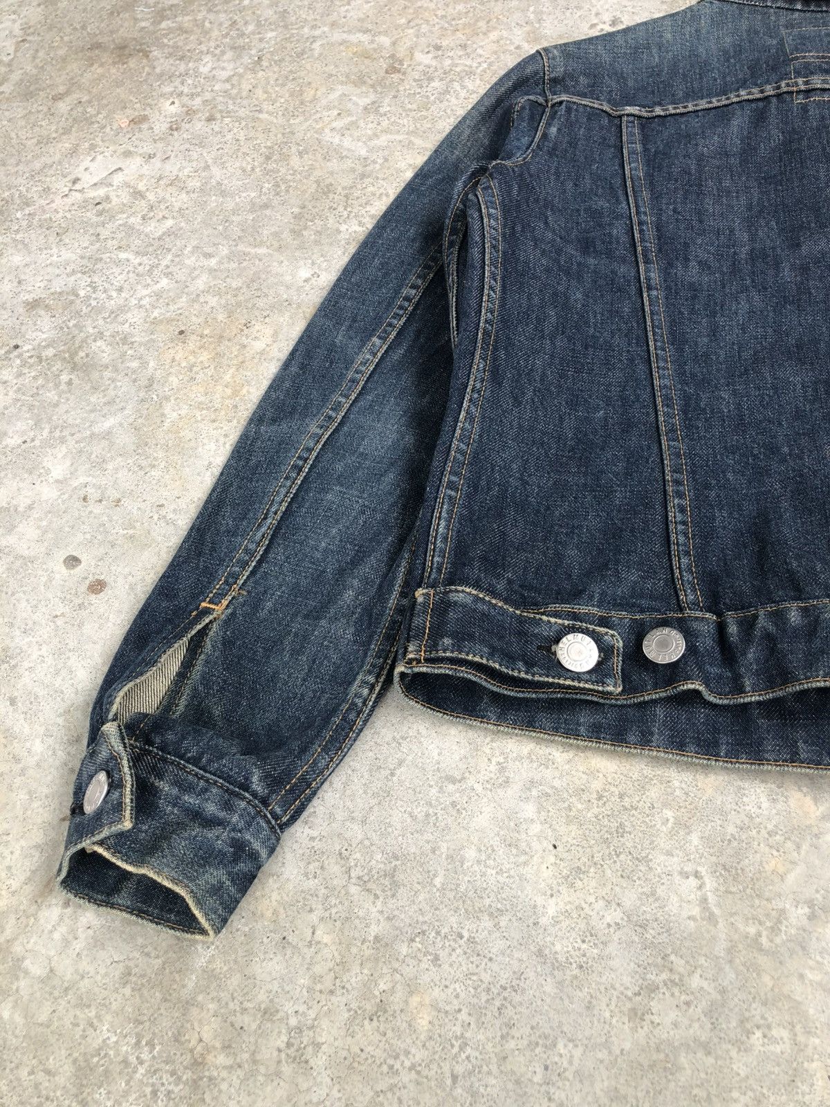 Helmut Lang Helmut Lang Denim Jacket Classic Denim Distressed Size US S / EU 44-46 / 1 - 14 Thumbnail