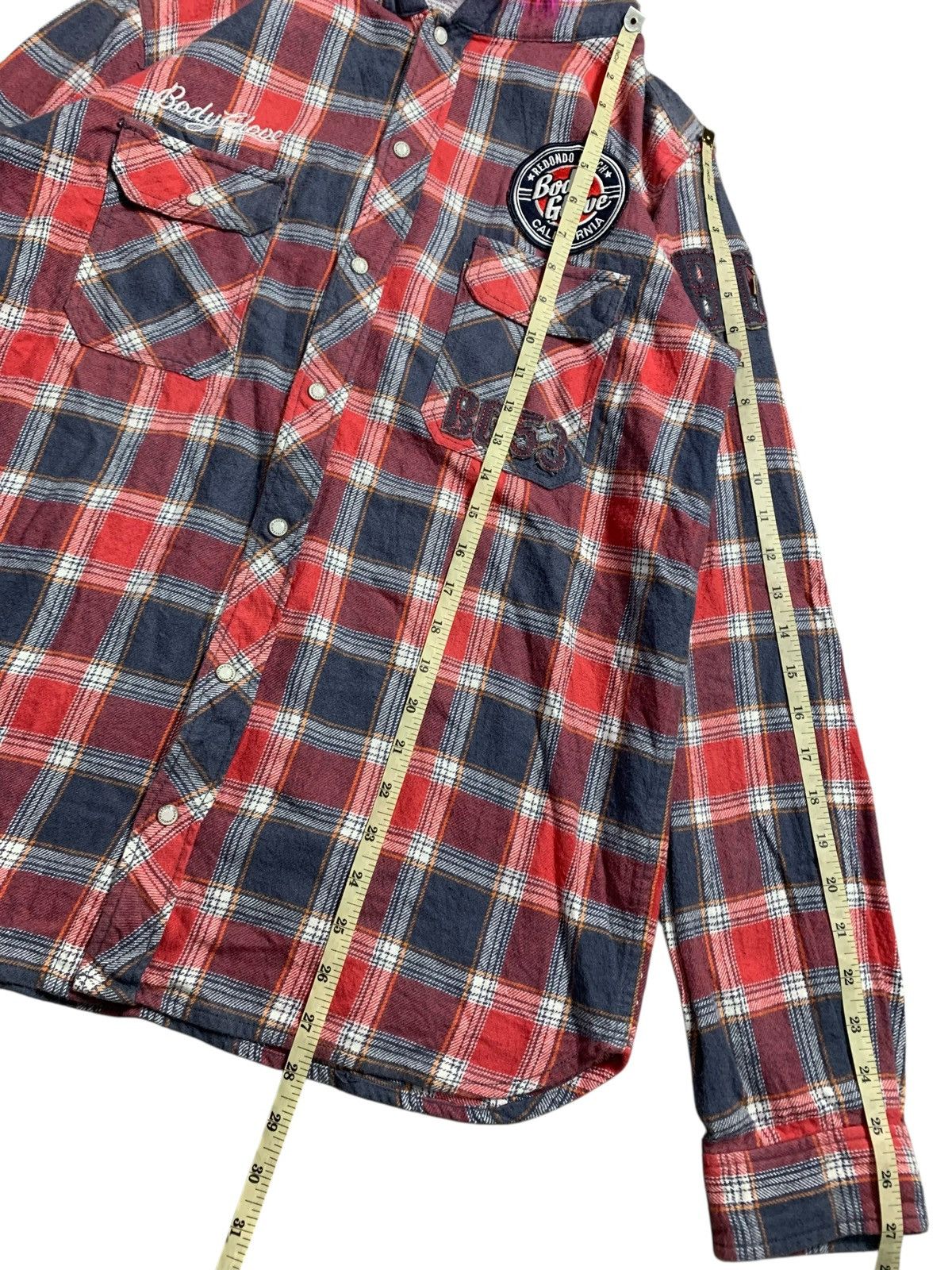 Japanese Brand SURF STYLE BG53 SHIRT FUR HOODIE POEM JUNYA IFSIX LGB STYLE Size US L / EU 52-54 / 3 - 12 Thumbnail
