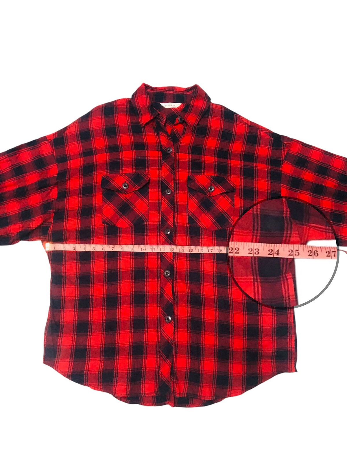Flannel × Japanese Brand Over size flannel Size XXL / US 16-18 / IT 52-54 - 5 Thumbnail