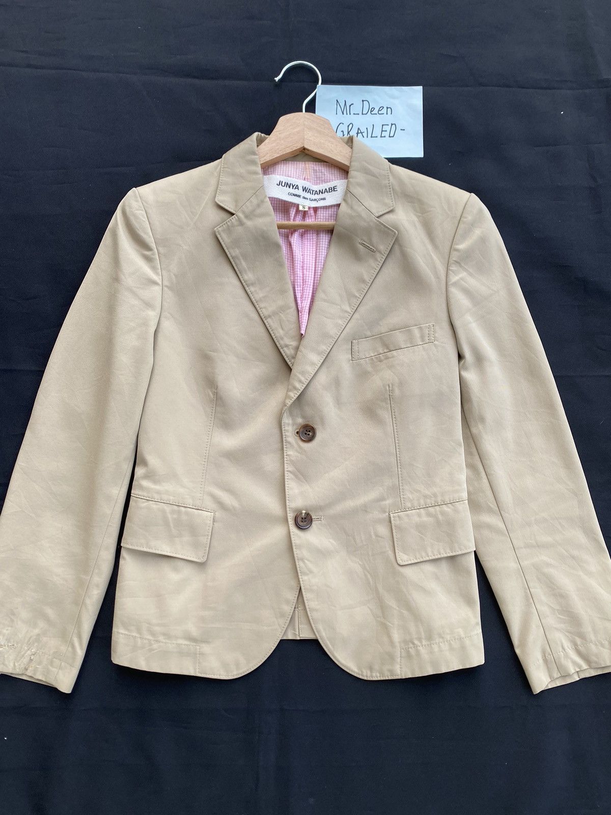 Comme des Garcons Rare Vintage Junya Watanabe x CDG Comme Des Garcons Blazer Size S / US 4 / IT 40 - 4 Thumbnail