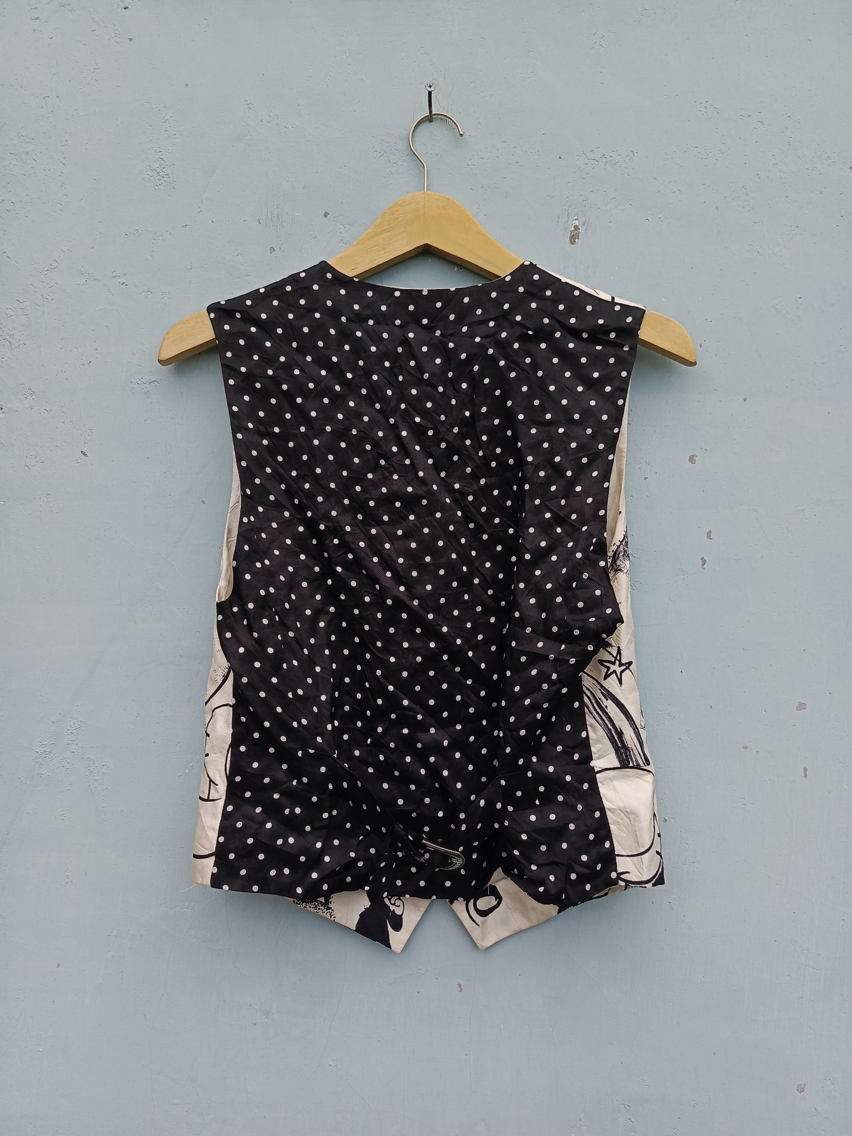 Iceberg Iceberg Italy Graphic Print Vest Vintage Designer Waistcoat Size US M / EU 48-50 / 2 - 6 Thumbnail