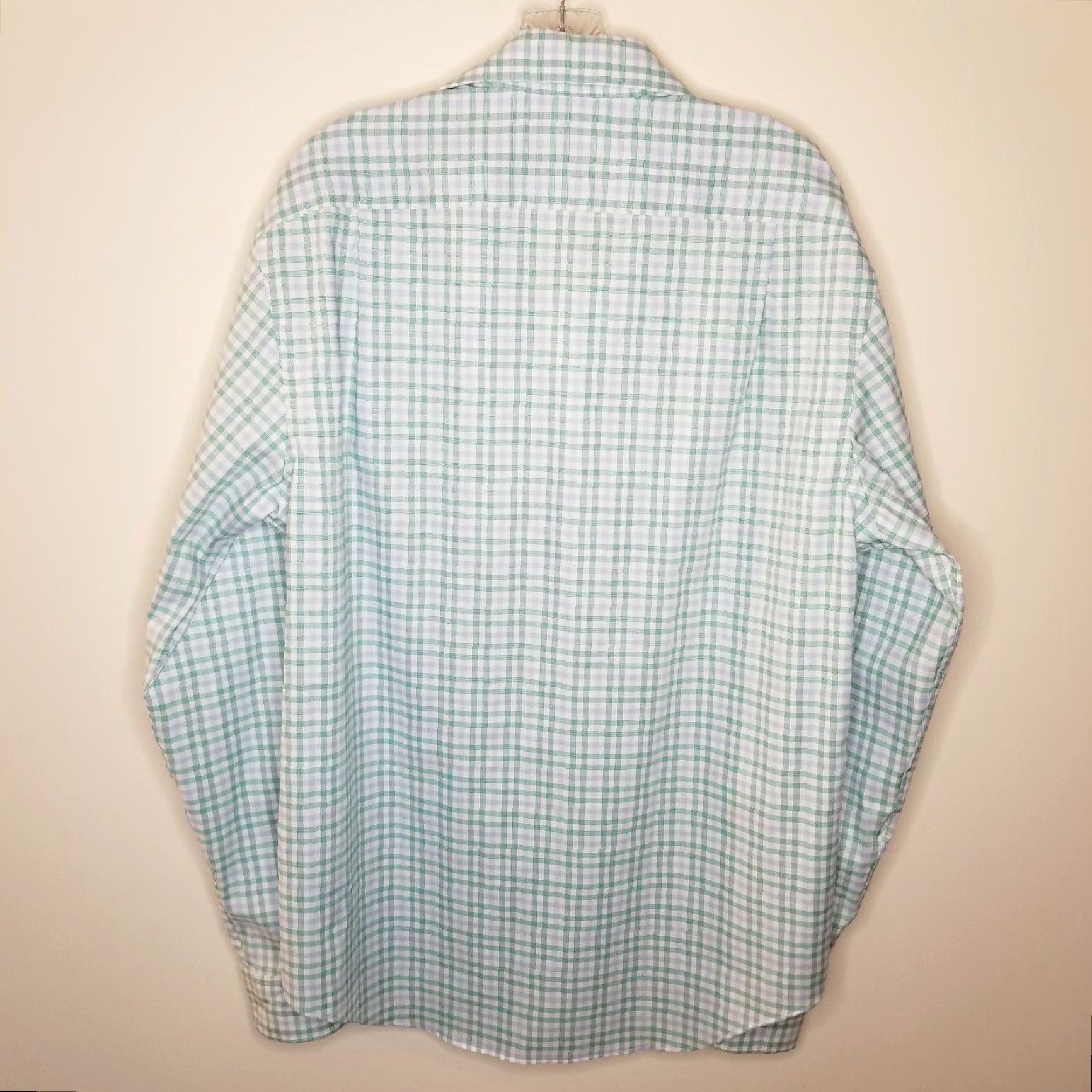 Tommy Hilfiger Tommy Hilfiger Shirt Plaid Long Sleeve Button-Up XL Green Mens Size US XL / EU 56 / 4 - 5 Thumbnail