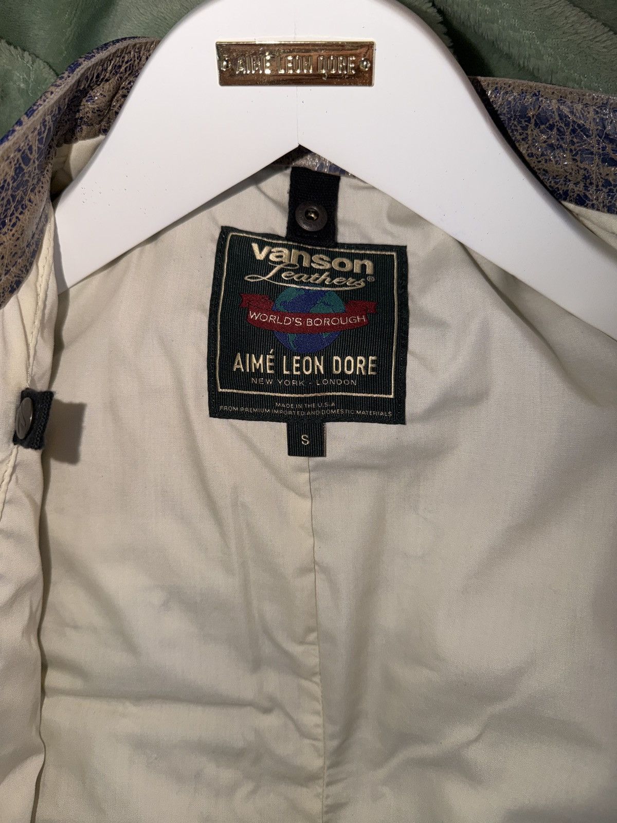 Aime Leon Dore × Vanson Leathers Aime Leon Dore x Vanson Leather Size US S / EU 44-46 / 1 - 5 Thumbnail