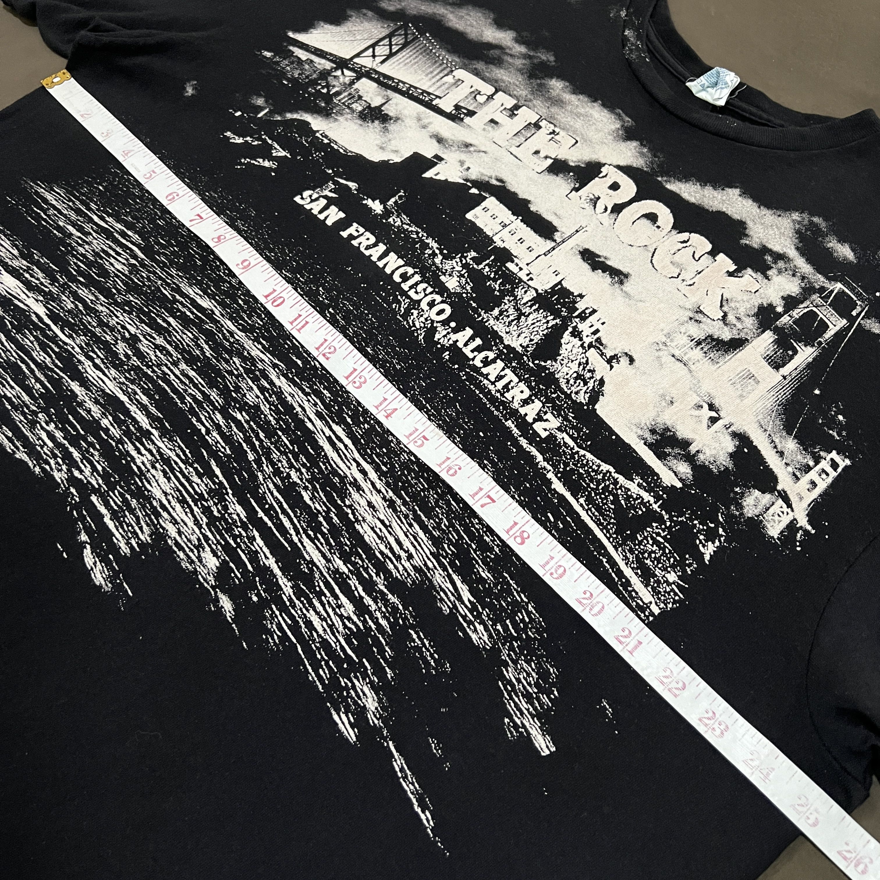Vintage Vintage Y2K The Rock Alcatraz Promo Tee 2XL Size US XXL / EU 58 / 5 - 6 Thumbnail