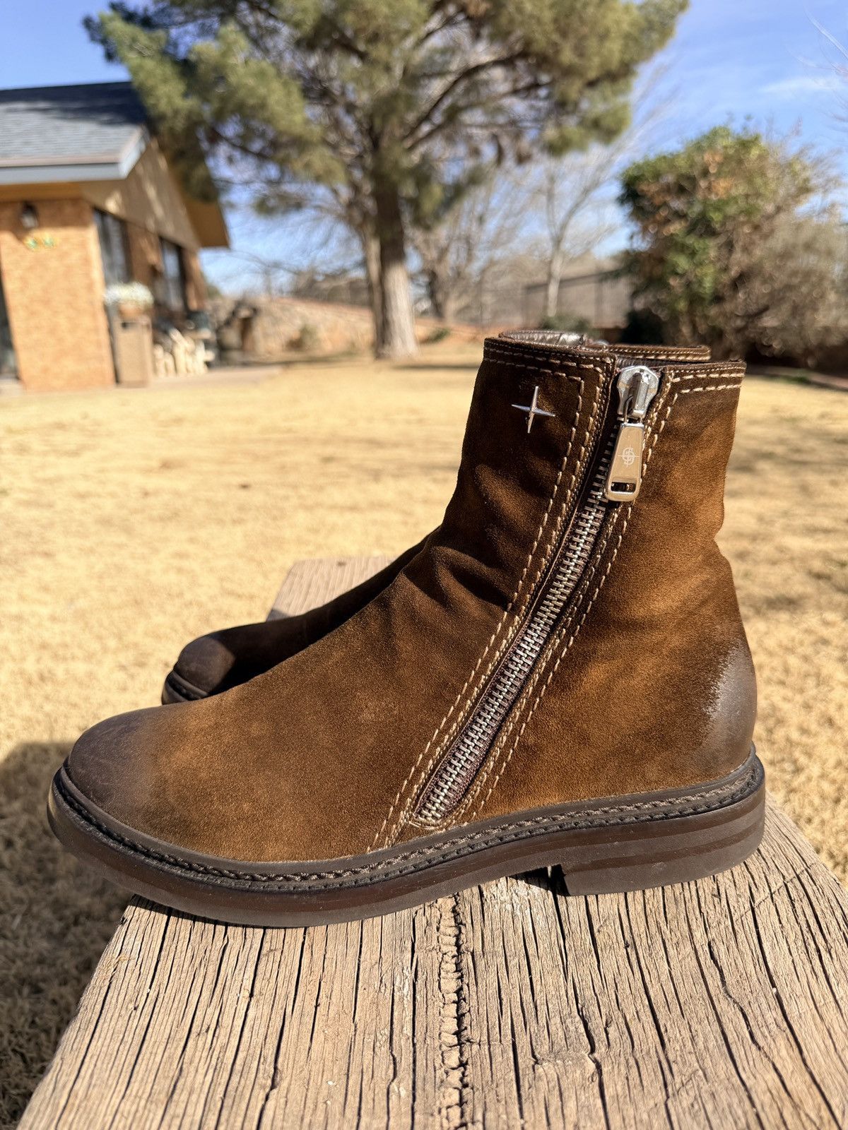 ALESSANDRO VASINI Alessandro Vasini x Clocks + Colours “Stomping Ground” Boots Size US 10 / EU 43 - 4 Thumbnail