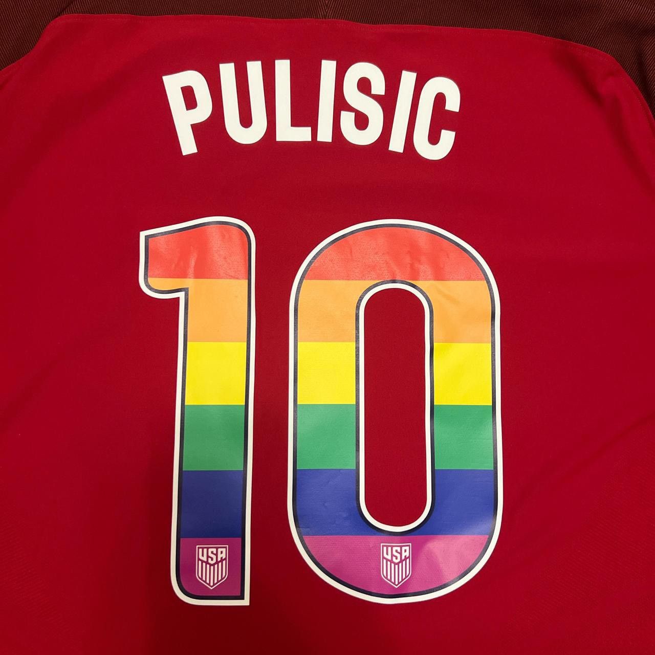 Nike 2017 Christian Pulisic USMNT Pride Kit Size US XXL / EU 58 / 5 - 4 Thumbnail