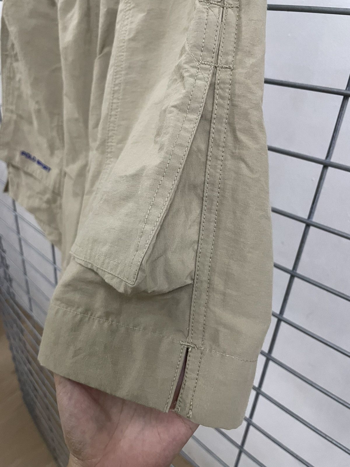Beauty Beast × Polo Ralph Lauren × Vintage Rare Beautiful Polo Sport Ralph Lauren Fatigue Nylon Shorts Size US 34 / EU 50 - 7 Thumbnail