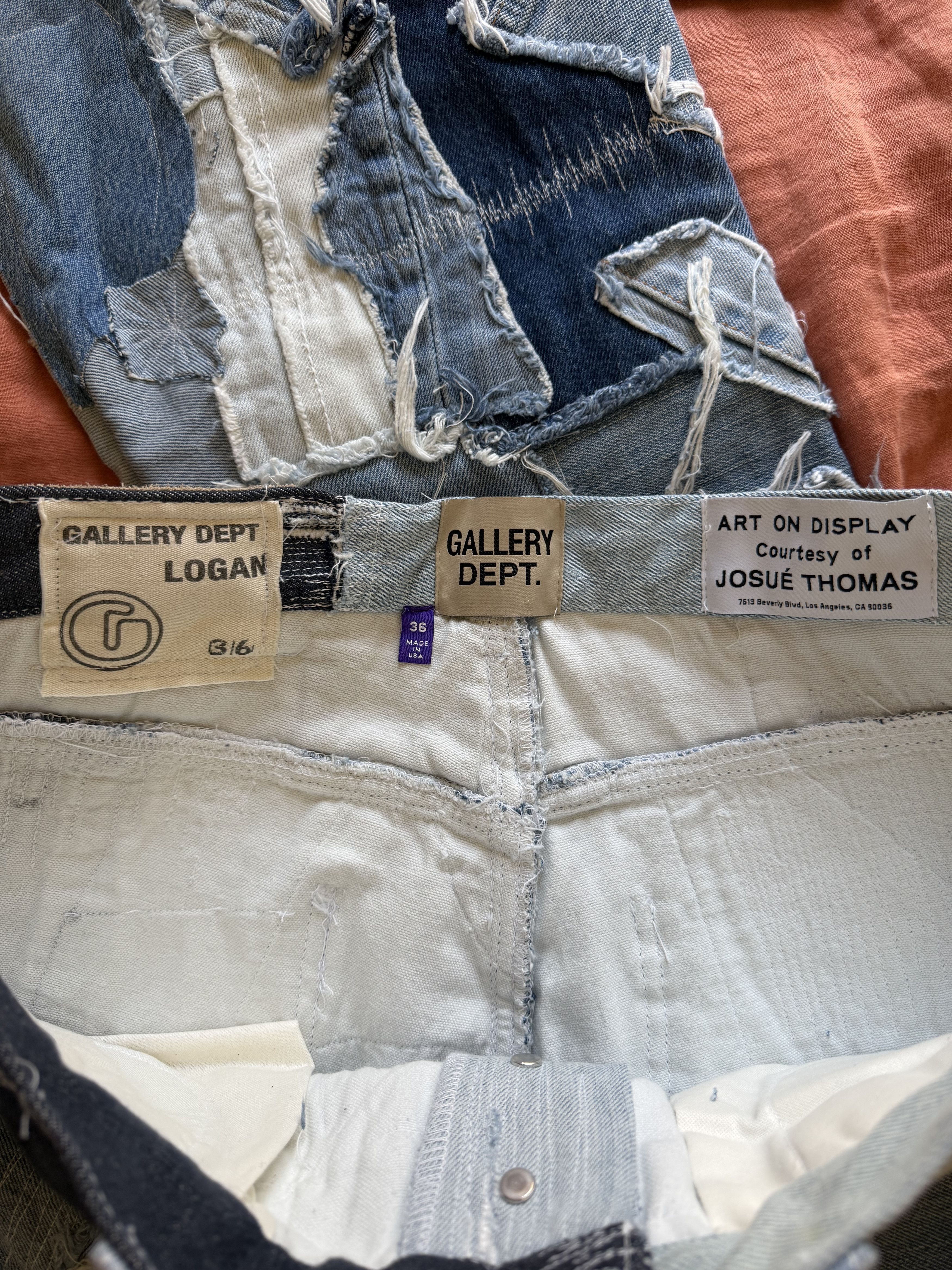 Gallery Dept. Gallery Dept. Logan Recycled Denim Jeans in Blue Size US 36 / EU 52 - 8 Thumbnail