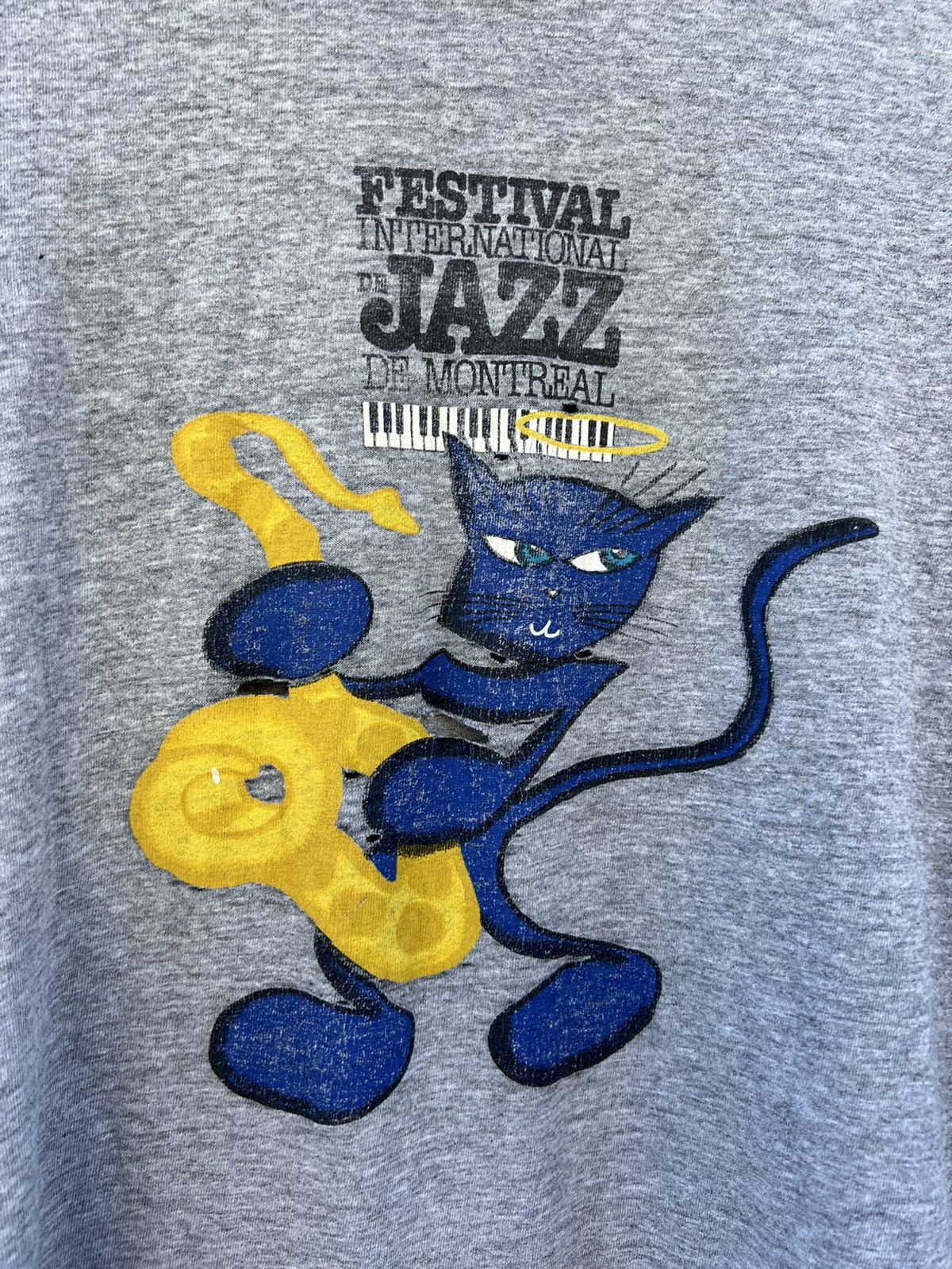 Vintage 90’s 2000’s Y2K Vintage Montreal Jazz Festival Retro Shirt Size US XL / EU 56 / 4 - 3 Thumbnail
