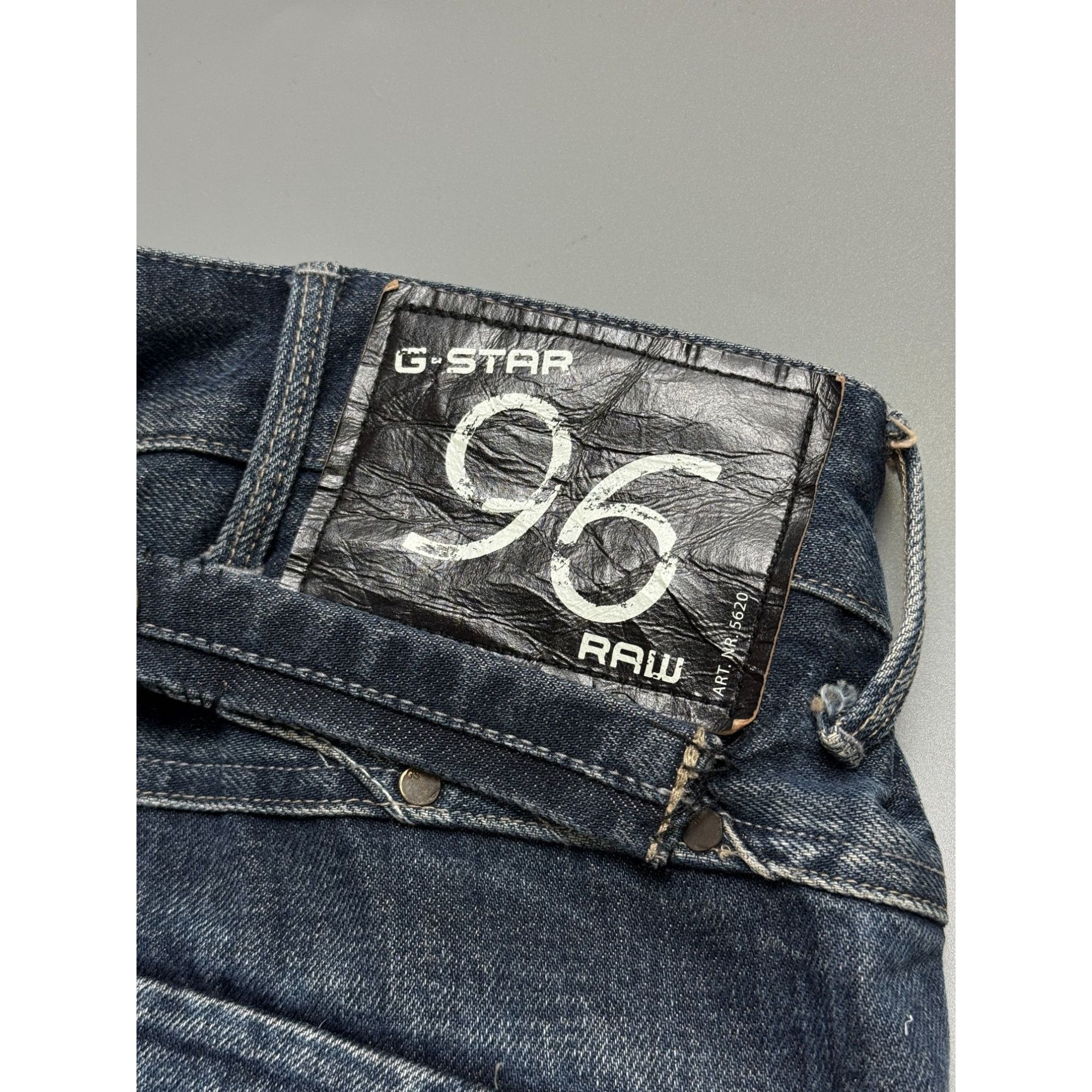 G-Star G-Star Vintage Denim Cargo Pants (Y1158) Size US 29 - 16 Thumbnail