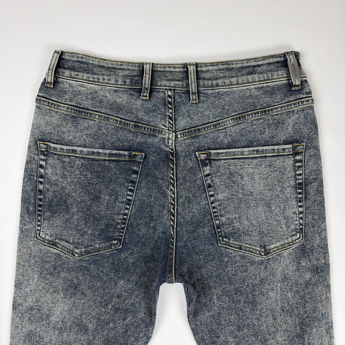 Represent Clo. Represent Destroyer Denim Jeans Blue Cream Slim Jeans Size US 32 / EU 48 - 10 Thumbnail