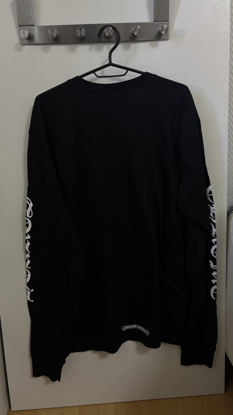 Chrome Hearts Chrome Hearts Long Sleeve Pocket Tee Black XL – Neck Logo Size US XL / EU 56 / 4 - 2 Thumbnail