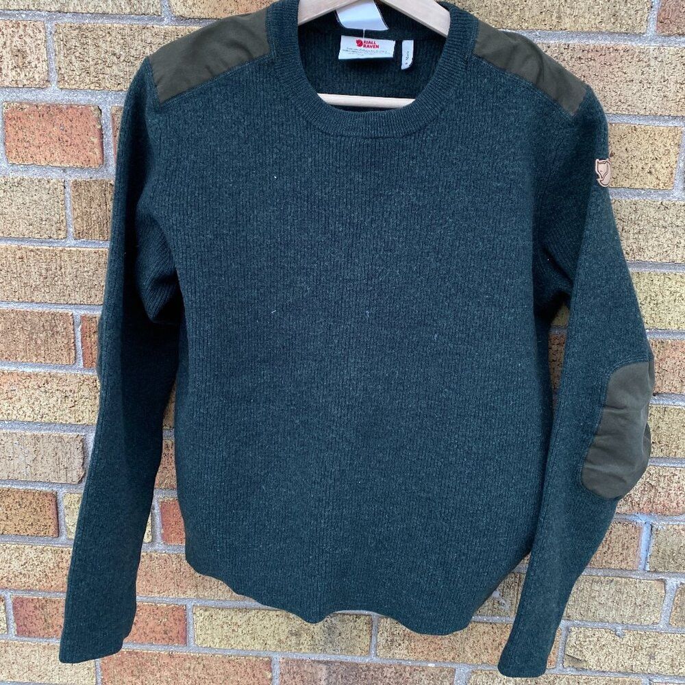 Fjallraven FjallRaven Sormland Crew Sweater Green Mens Medium Size US M / EU 48-50 / 2 - 2 Thumbnail