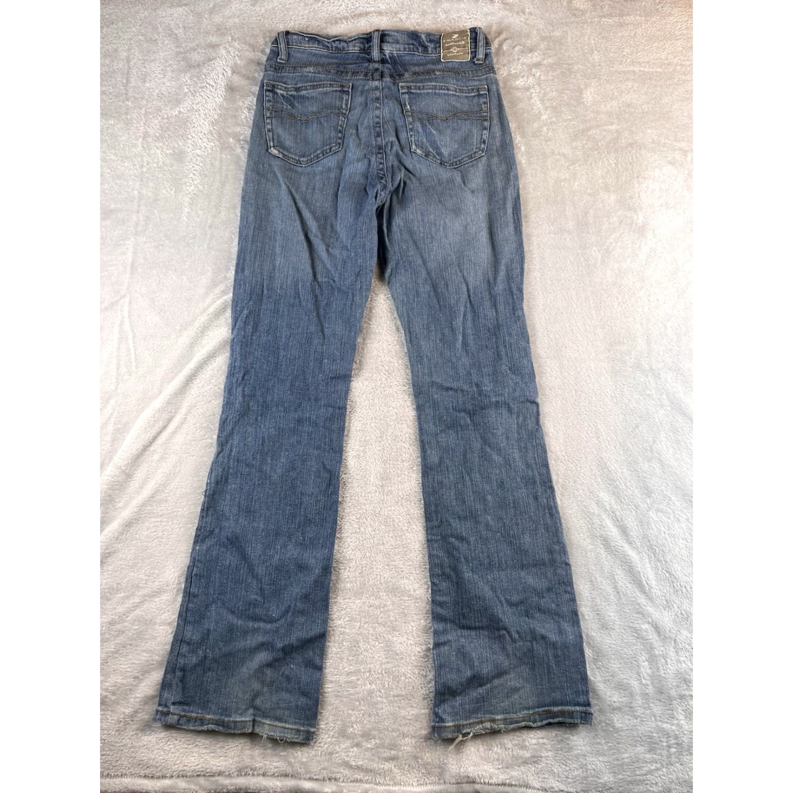 Vintage VINTAGE Z. Cavaricci Jeans Womens 4 Blue Floral Embroidered Boho Wide-Leg 90s Size 27" / US 4 / IT 40 - 2 Thumbnail