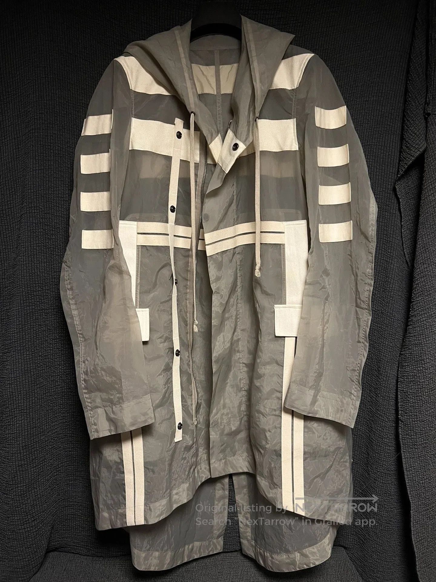 Rick Owens rick owens sheer tail coat with straps. Size US L / EU 52-54 / 3 - 3 Thumbnail