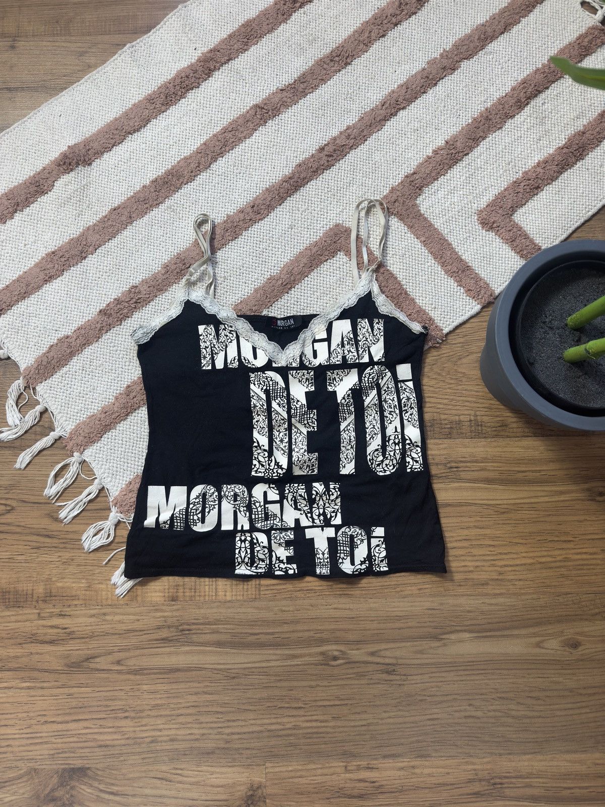 Morgan Homme VINTAGE MORGAN DE TOI 2000s TANK TOP Size M / US 6-8 / IT 42-44 - 1 Thumbnail