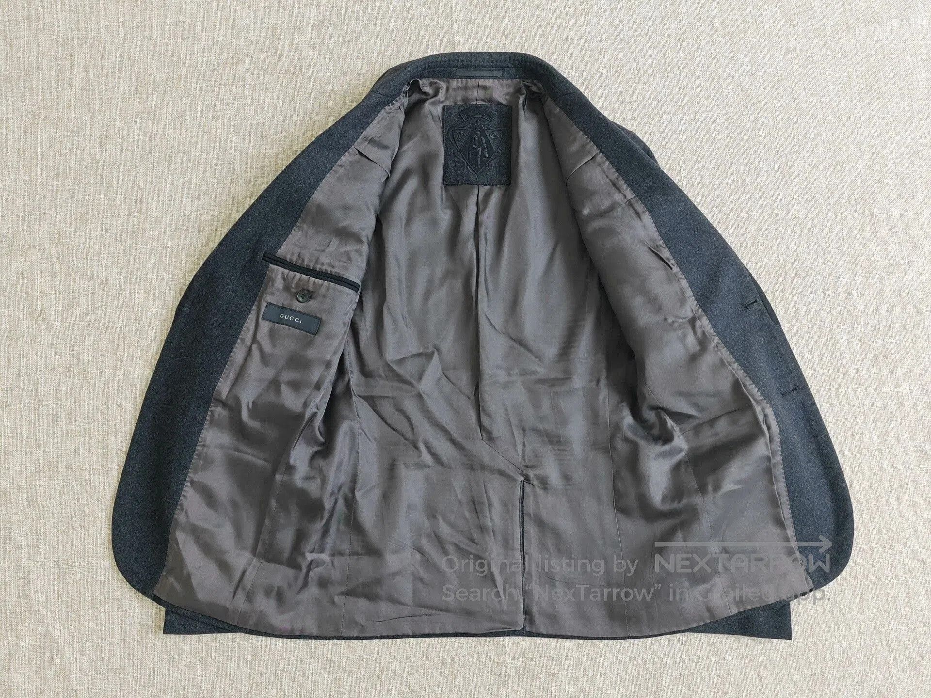 Gucci Gucci Men's Casual Wool Blazer. Size US S / EU 44-46 / 1 - 4 Thumbnail