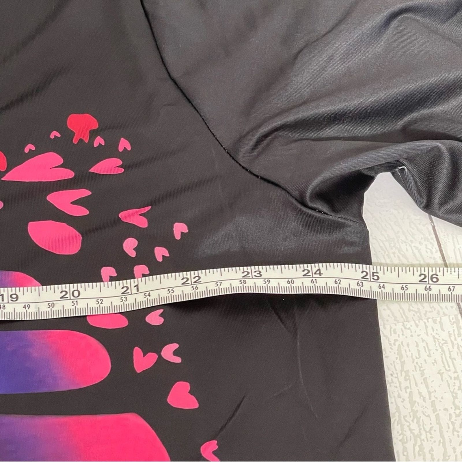 Shein Shein Curve Butterfly Wing Graphic Tee 2XL Black NWOT Plus Size XXL / US 16-18 / IT 52-54 - 3 Thumbnail