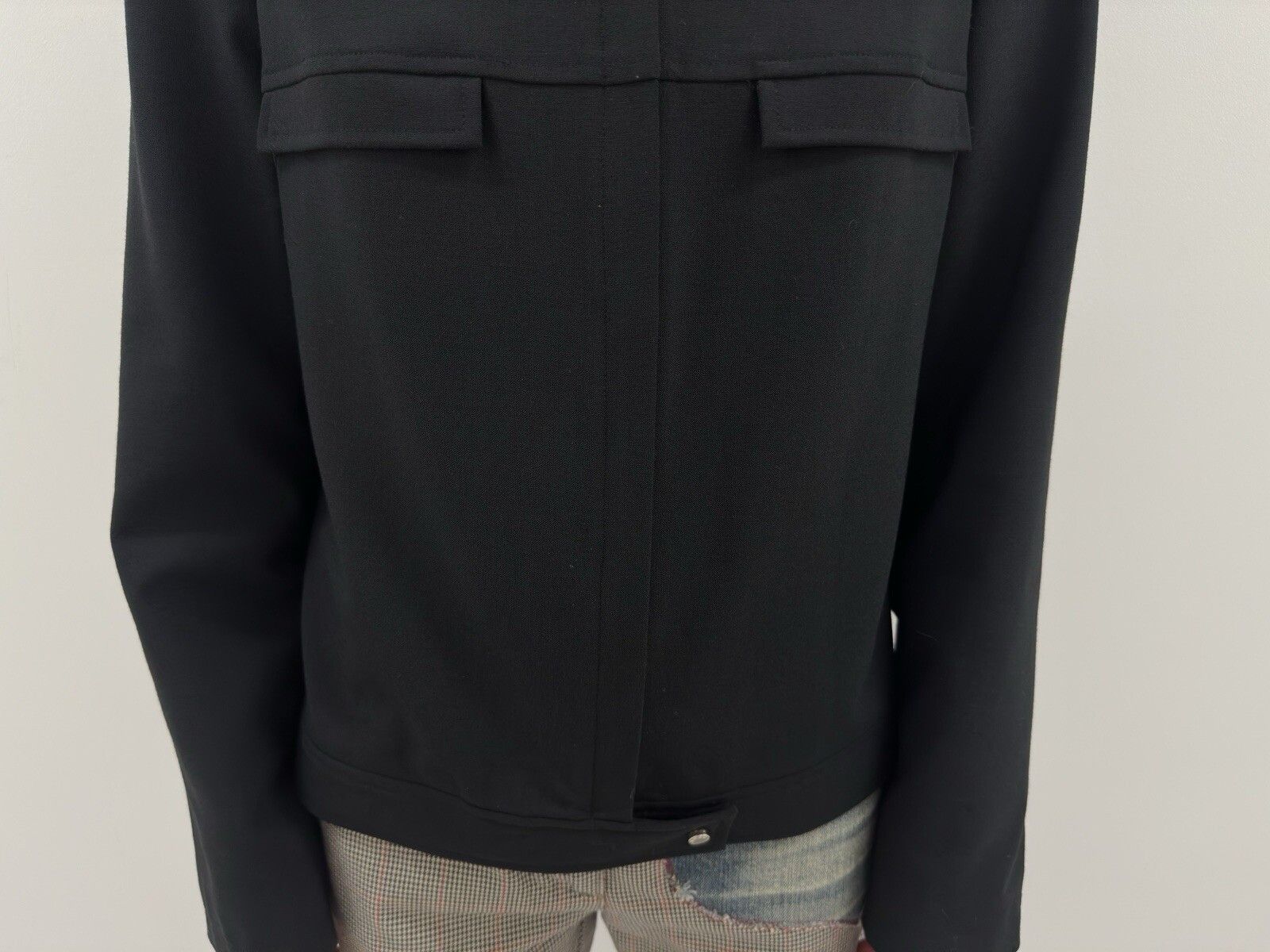 Paco Rabanne DDP Paco Rabanne Wool Blend Blazer Jacket Black Size 42 Size M / US 6-8 / IT 42-44 - 10 Thumbnail