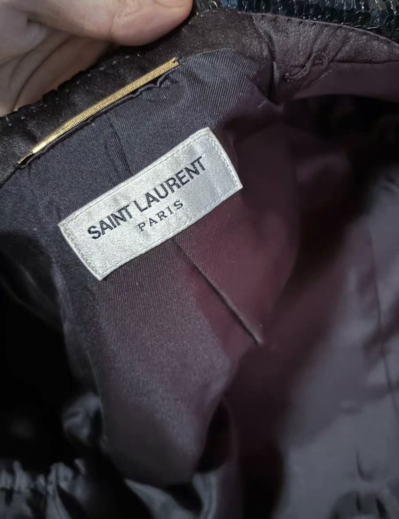Saint Laurent Paris Saint Laurent Paris FW13 Glitter Blazer Size 38 Size S / US 4 / IT 40 - 6 Thumbnail