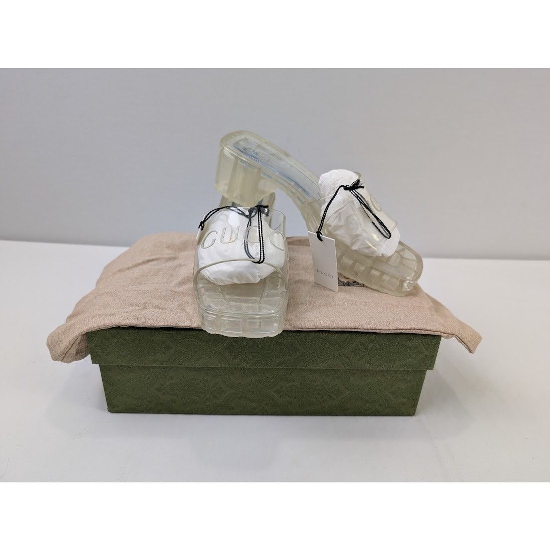 Gucci o1rshd1 Rubber Sandal R.S. in Transparente Size US 10 / IT 40 - 7 Thumbnail