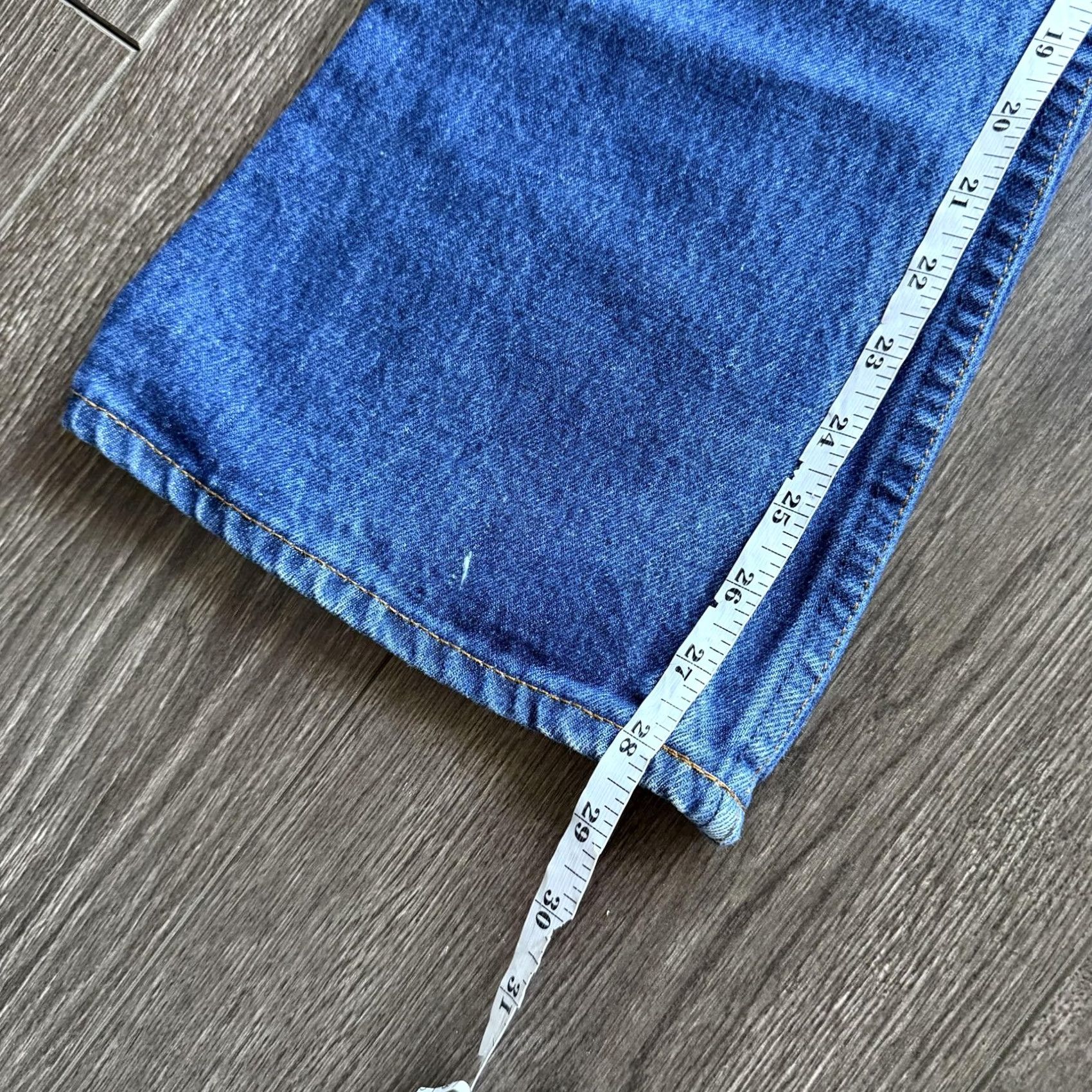 Levi's VINTAGE Levi's 646 Bell Bottom Jeans 30x30 Blue Medium Wash Denim USA Mens Jeans Flared 70s Era Size US 30 / EU 46 - 7 Thumbnail