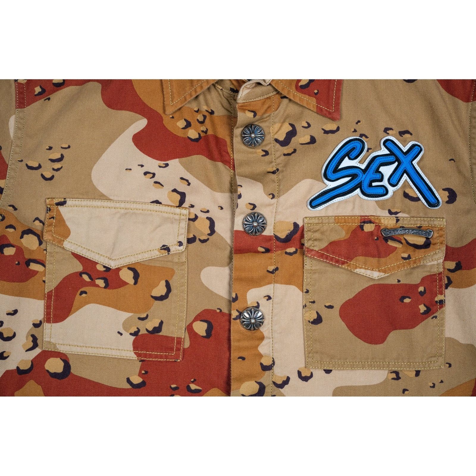 Chrome Hearts Matty Boy Sex Records Desert Camo Shirt Size US XL / EU 56 / 4 - 3 Thumbnail
