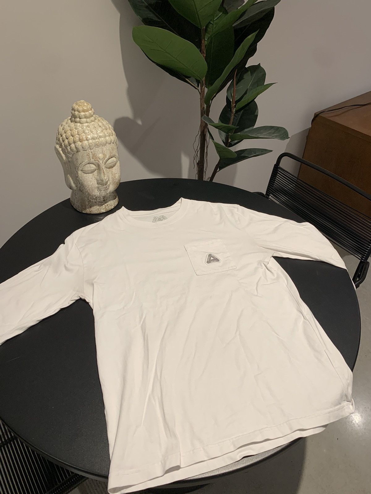 Palace Palace triferg pocket embroided white longsleeve Size US M / EU 48-50 / 2 - 2 Thumbnail