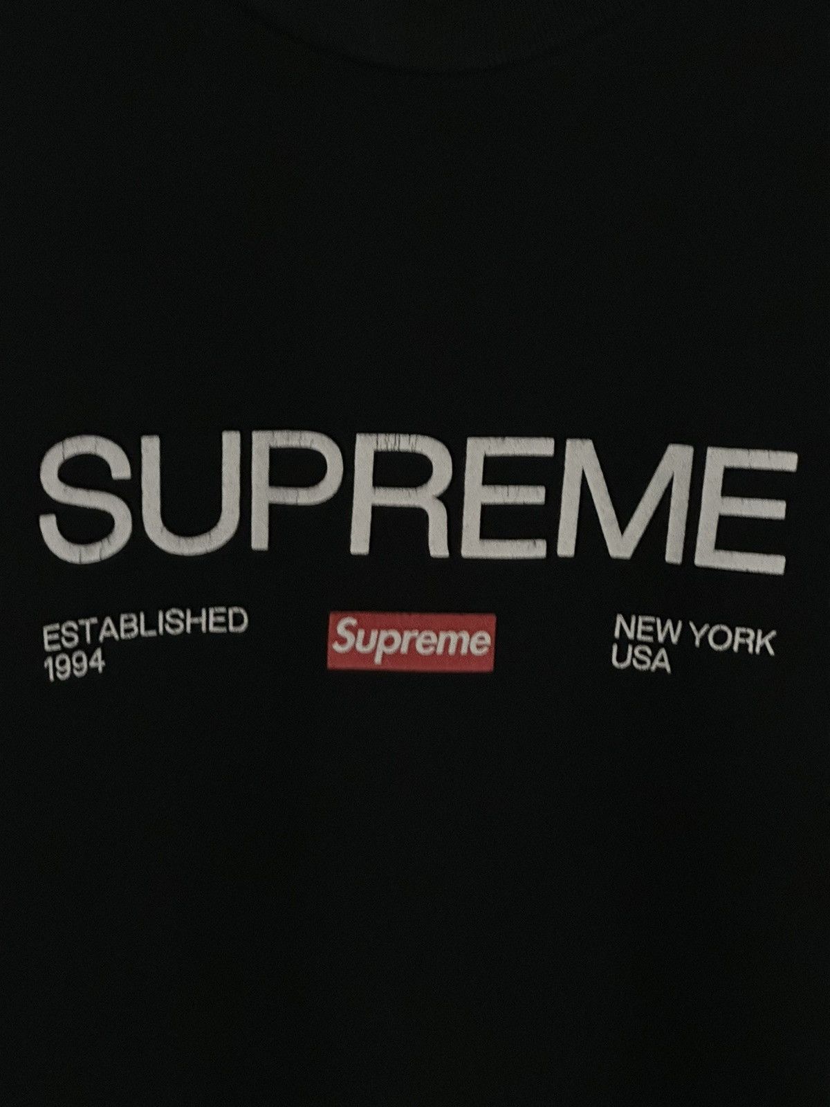 Supreme Supreme Est. 1994 Tee Size US M / EU 48-50 / 2 - 2 Thumbnail
