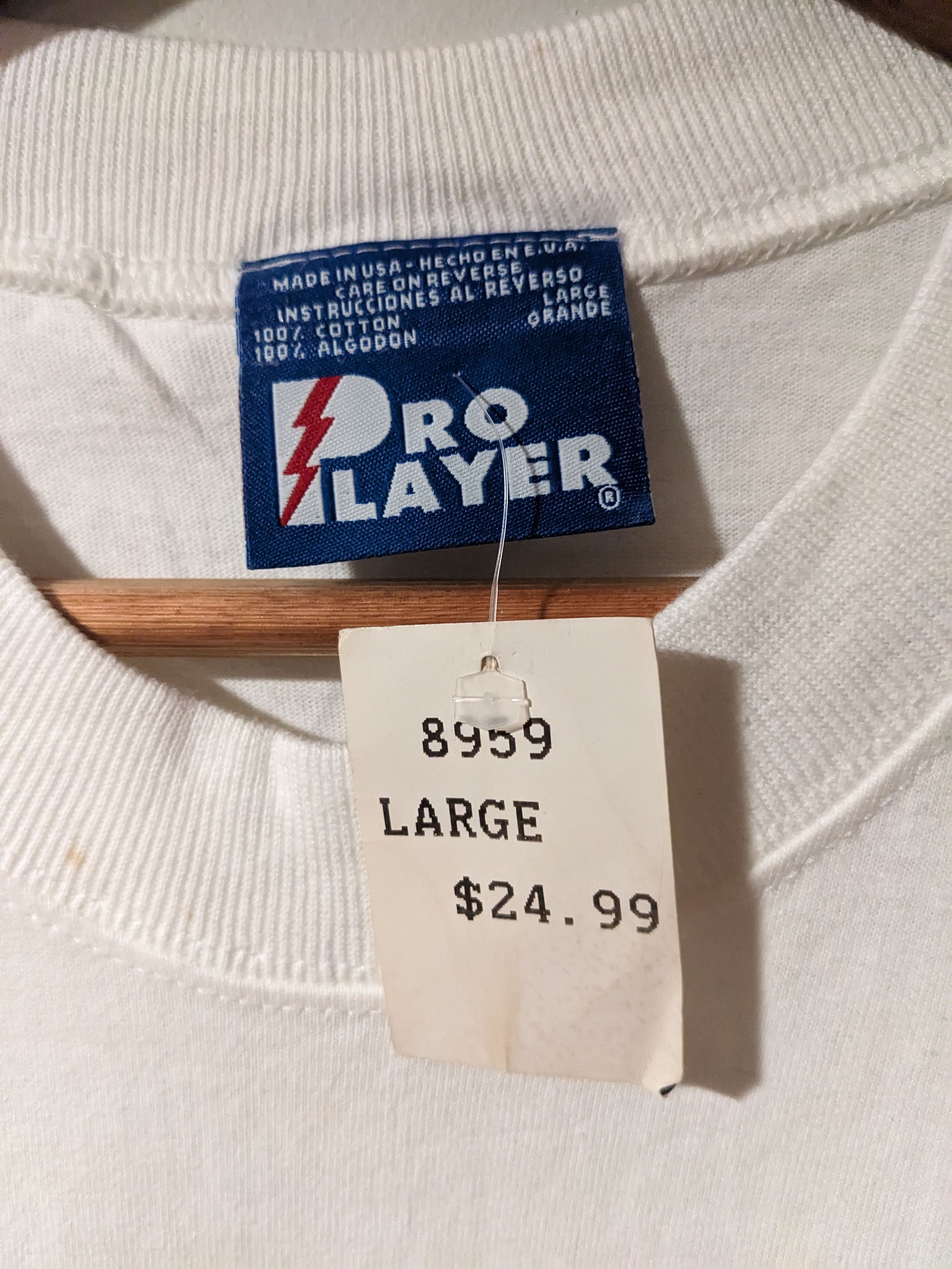 NBA × Pro Player × Vintage Vintage 90s Chicago Bulls NBA Basketball Pro Player T-Shirt Size US L / EU 52-54 / 3 - 4 Thumbnail