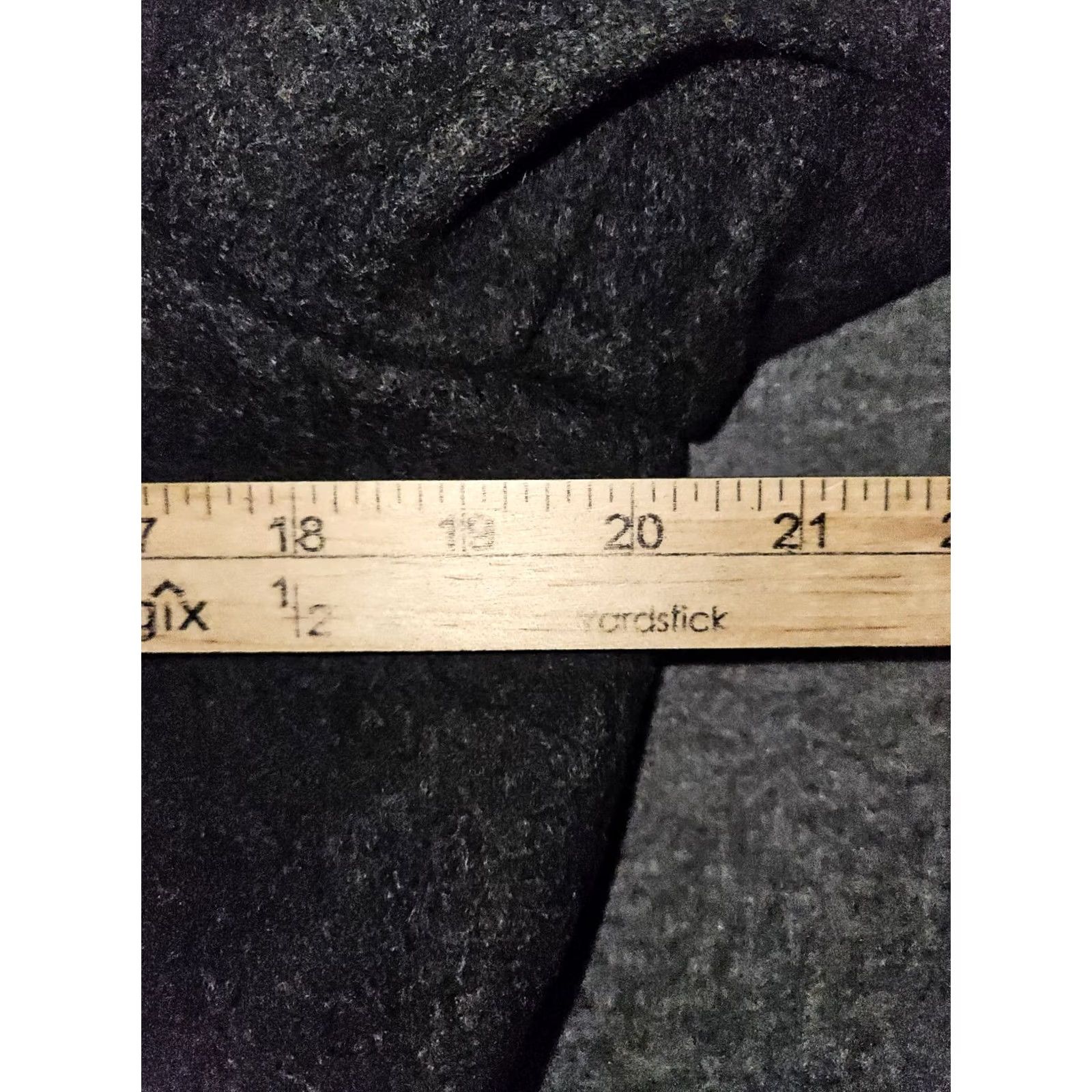 Old Navy VINTAGE Old Navy Double Breasted Wool Blend Pea Coat Women's Large Heather Gray Coat Womens Large Gray Wool Blend Pea Coat Size L / US 10 / IT 46 - 6 Thumbnail