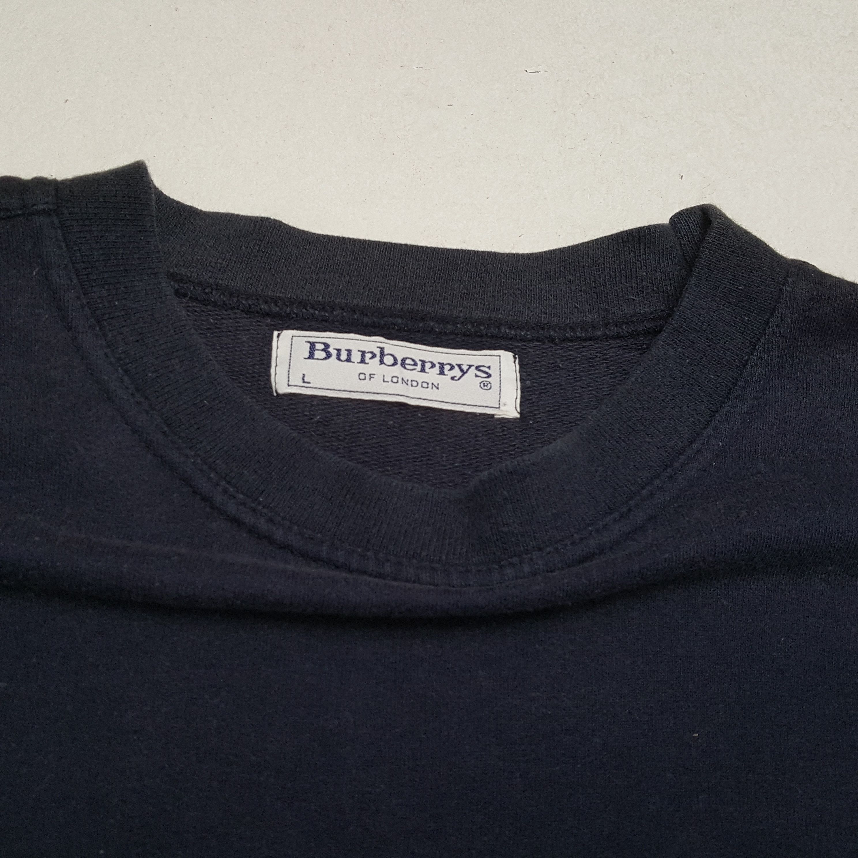 Burberry BURBERRYS Luxury Fashion Brand Colours Spellout Sweatshirt Size US L / EU 52-54 / 3 - 9 Thumbnail