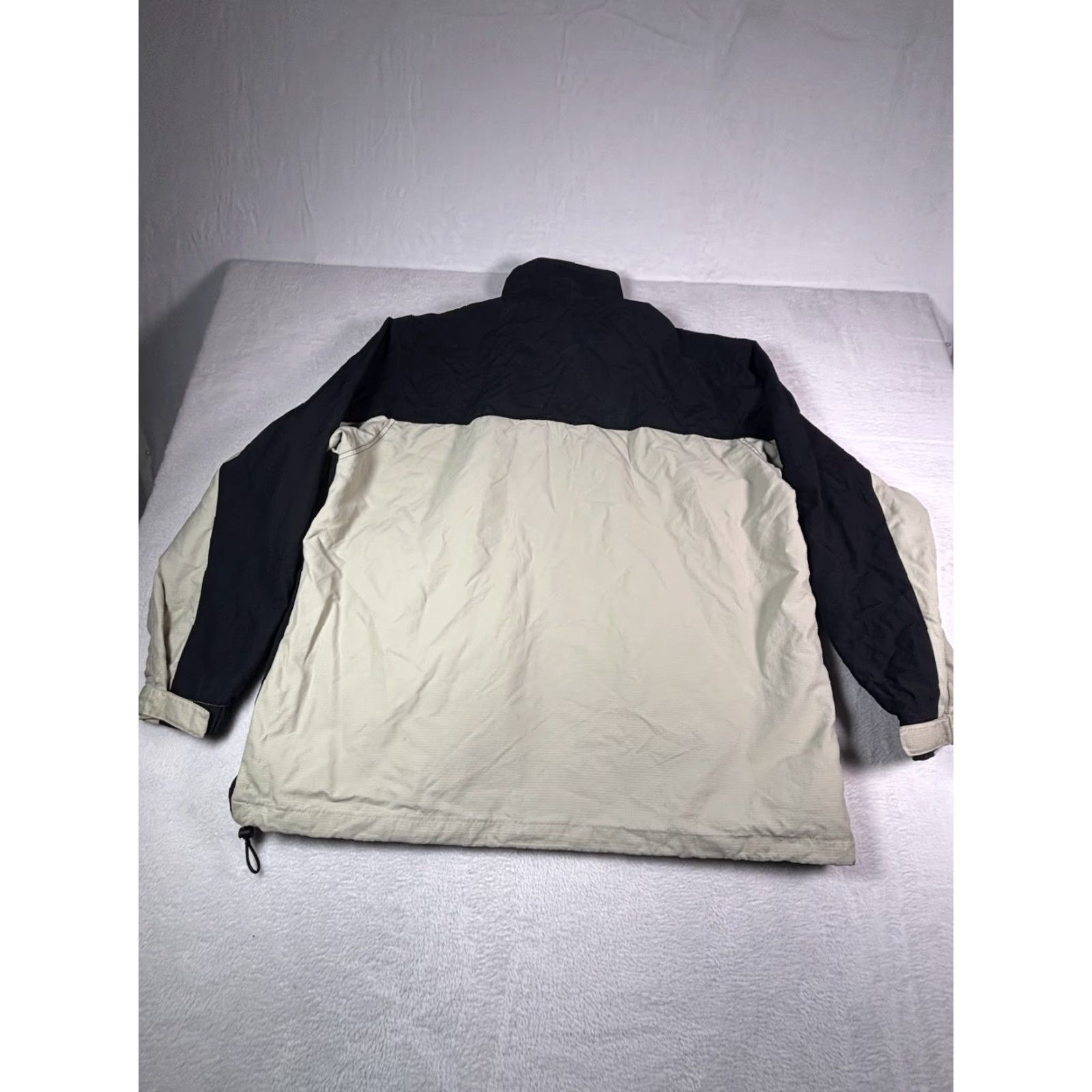 Vintage North End Men’s Jacket CAT All Climate Cream/Black XL Windbreaker Size US XL / EU 56 / 4 - 2 Thumbnail