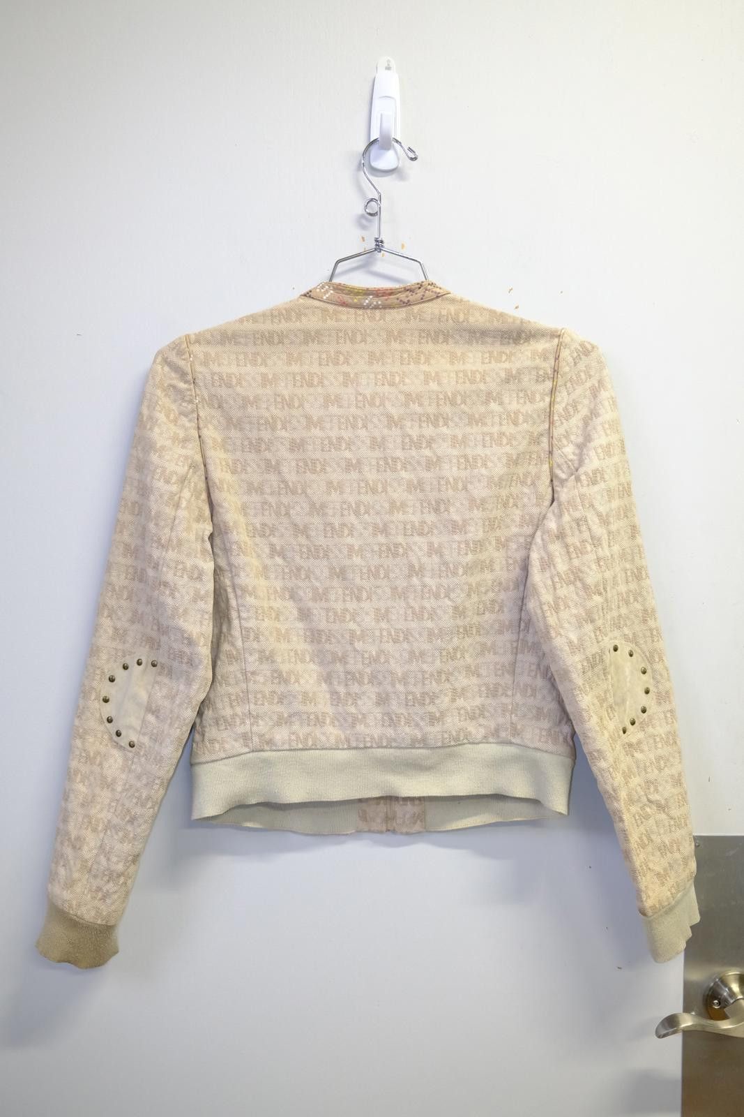 Other 90's Fendissime Monogram Script Biker Jacket Size M / US 6-8 / IT 42-44 - 2 Thumbnail