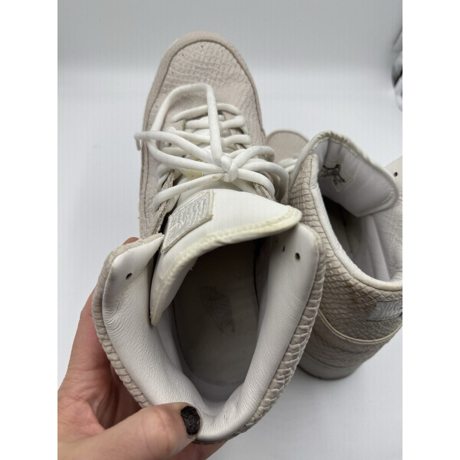 Nike Size 11 - Nike Air Python White NBS383 Size US 11 / EU 44 - 5 Thumbnail