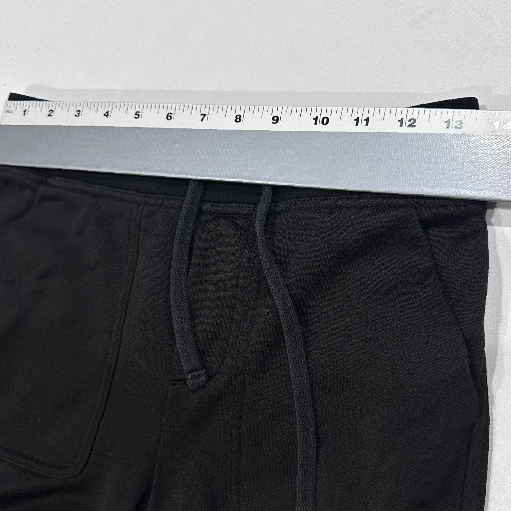 James Perse James Perse Pants Women Size 0 XS Black Jogger Tapered Drawstring Cotton Slim Size 25" / US 0 / IT 36 - 5 Thumbnail