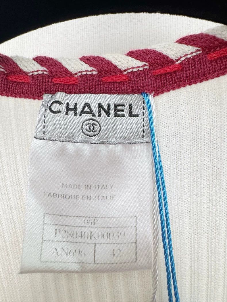 Chanel Chanel Knit Vest Sleeveless Top Size XXL / US 16-18 / IT 52-54 - 2 Thumbnail