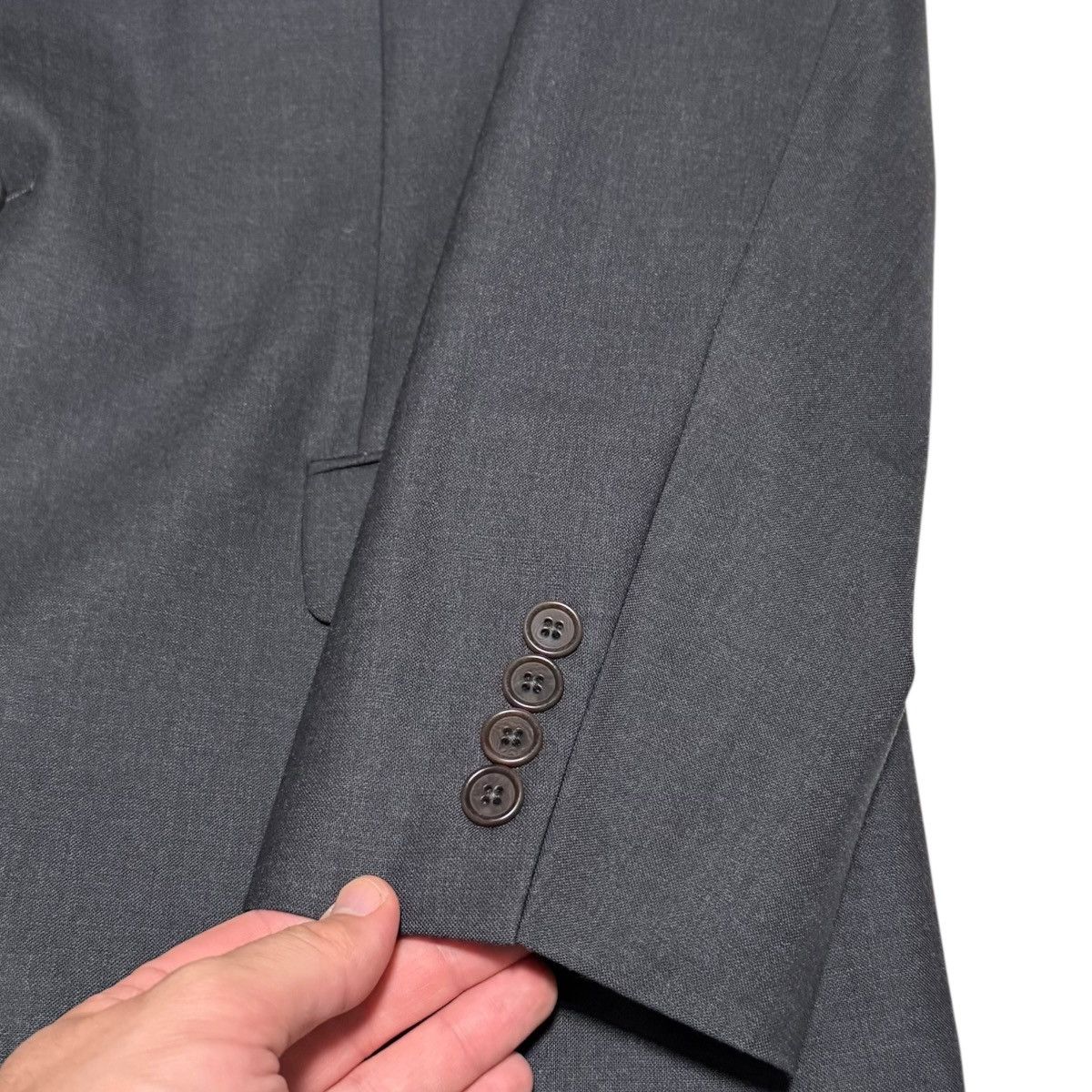 Brooks Brothers Brooks Brothers Stretch Gray Suit 42L Jacket 38x30.75 Pants Size 42L - 3 Thumbnail