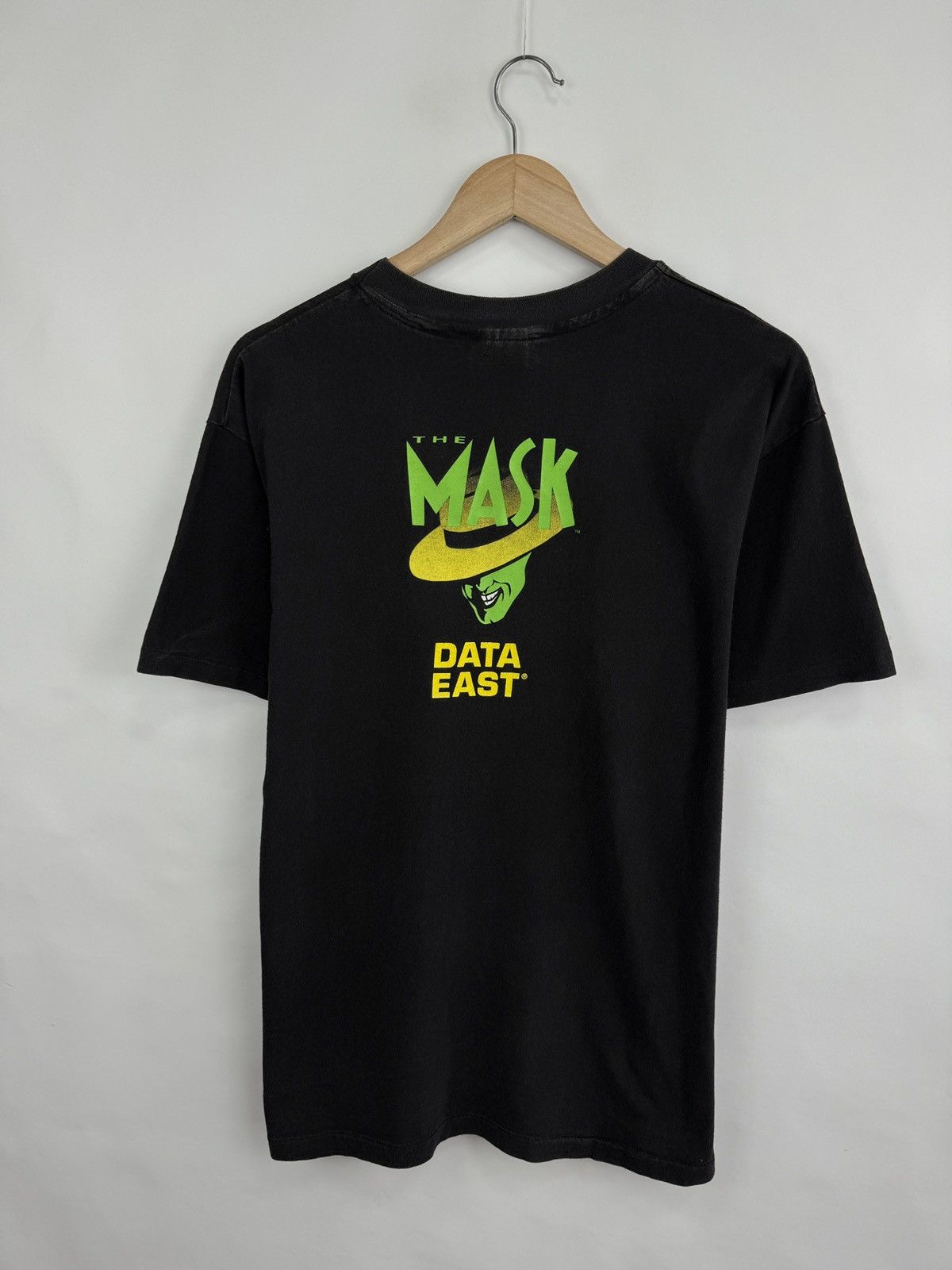 Hanes 🇺🇸 Vintage 1994 The Mask Do Ya Feel Lucky Jim Carrey T-Shirt Size US L / EU 52-54 / 3 - 11 Thumbnail
