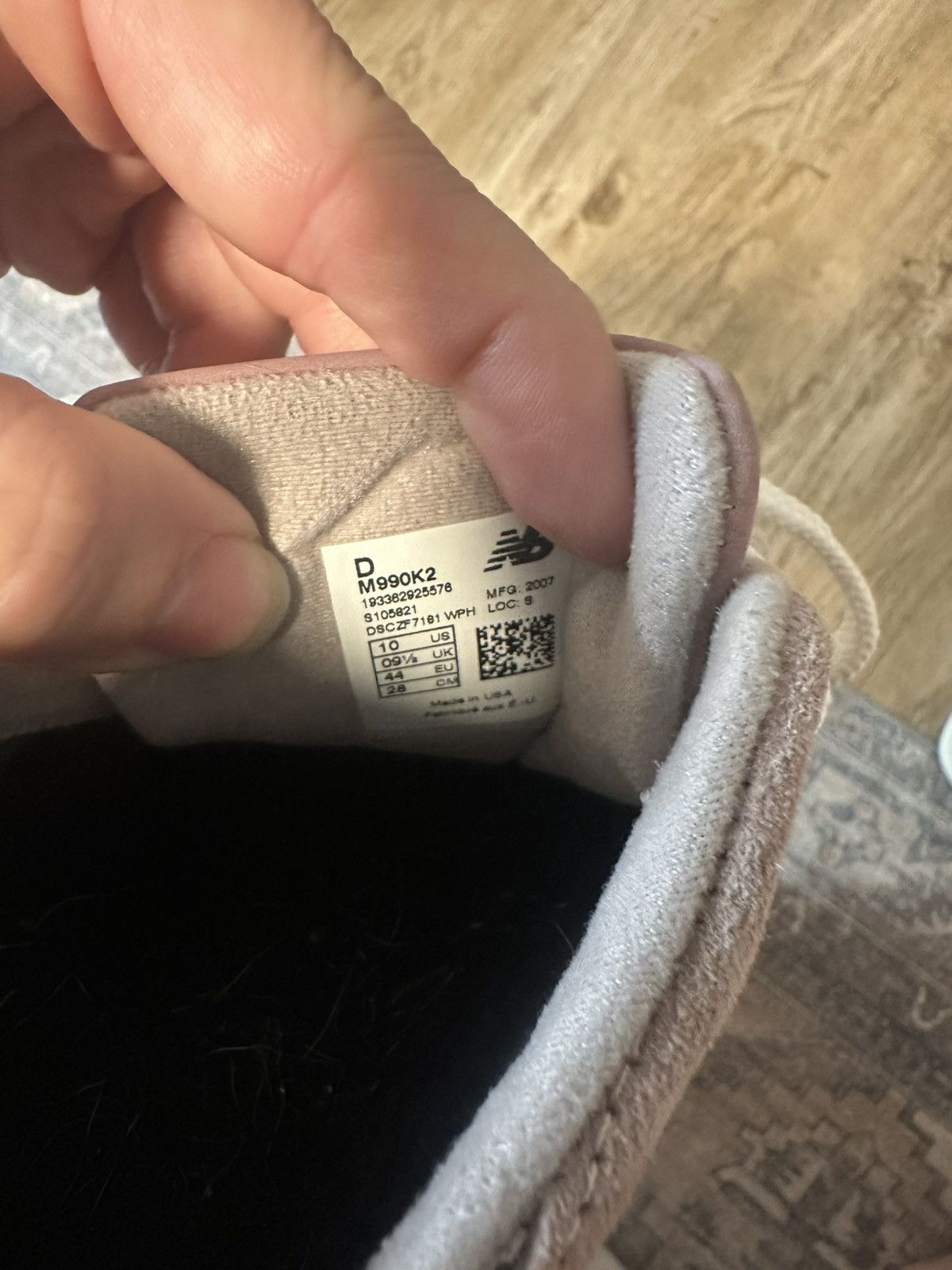 Kith × New Balance New Balance 990v2 x Kith Dusty Rose Size US 10 / EU 43 - 5 Thumbnail