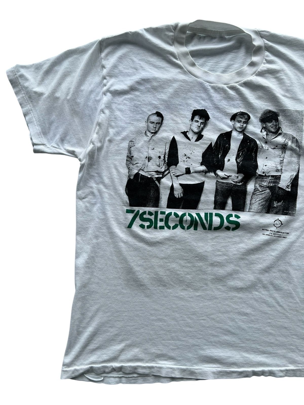 Band Tees 🔥Crazy Rare!!!! 7 Seconds Punk Hardcore Music Band🔥 Size US M / EU 48-50 / 2 - 5 Thumbnail