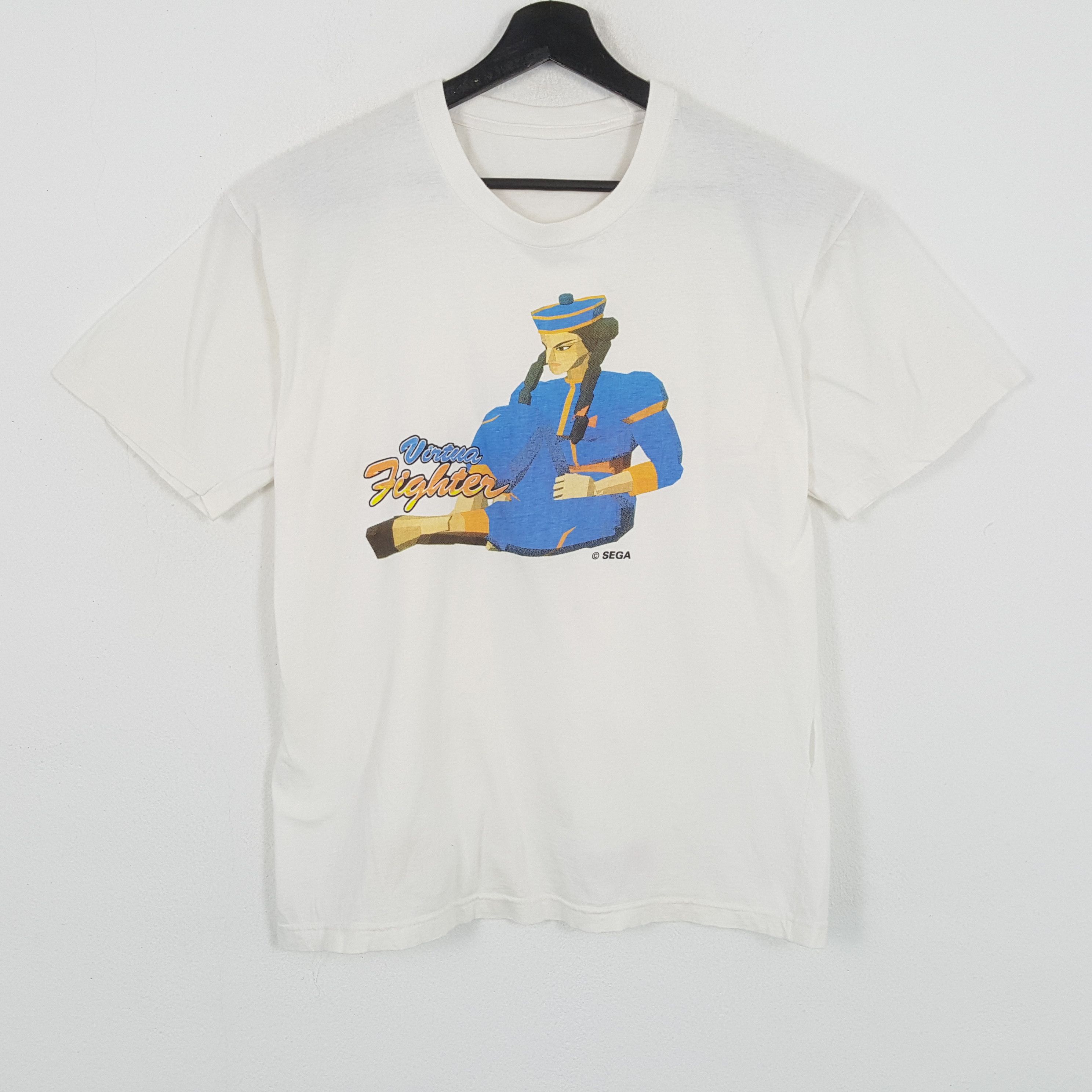 Playstation × The Game × Vintage VIRTUA FIGHTER Sega Games Promo Style Tshirt Size US L / EU 52-54 / 3 - 1 Thumbnail